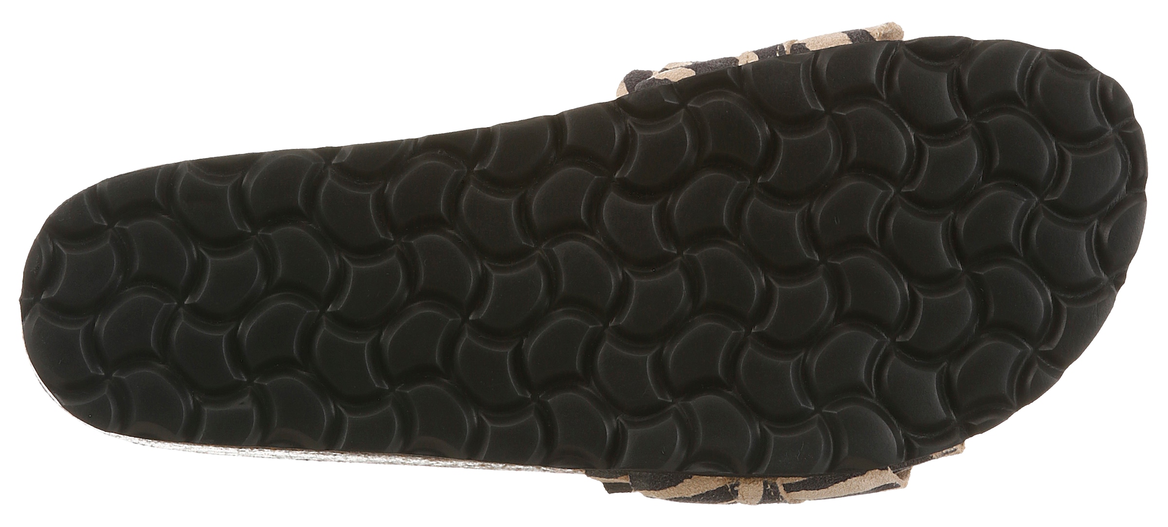 VERBENAS Pantolette »ROCIO«  Strandschuh, Sommerschuh, Urlaubsschuh mit Rüschen