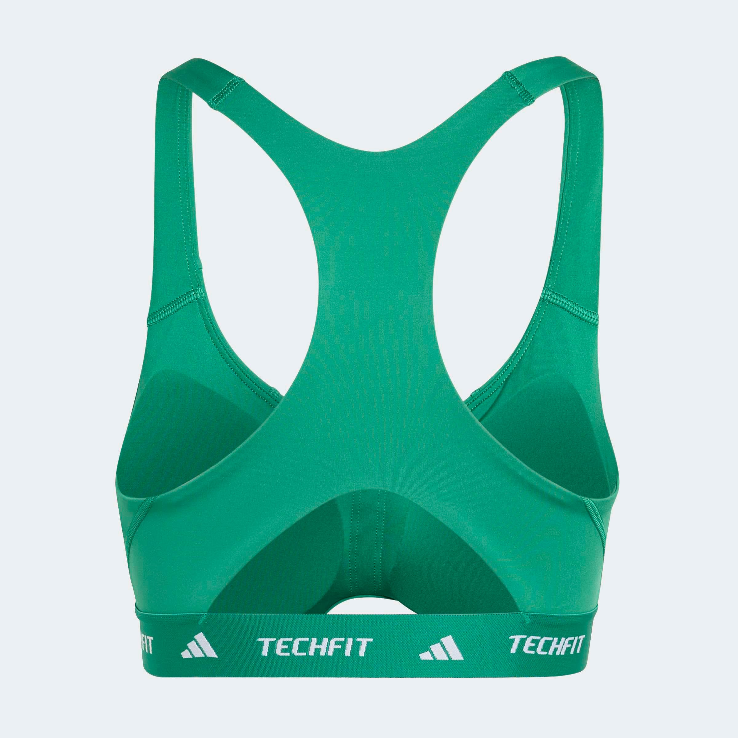 adidas Performance Sport-BH »TECHFIT WORKOUT COLOR BLOCK BH, MITTLERE BELASTUNG«