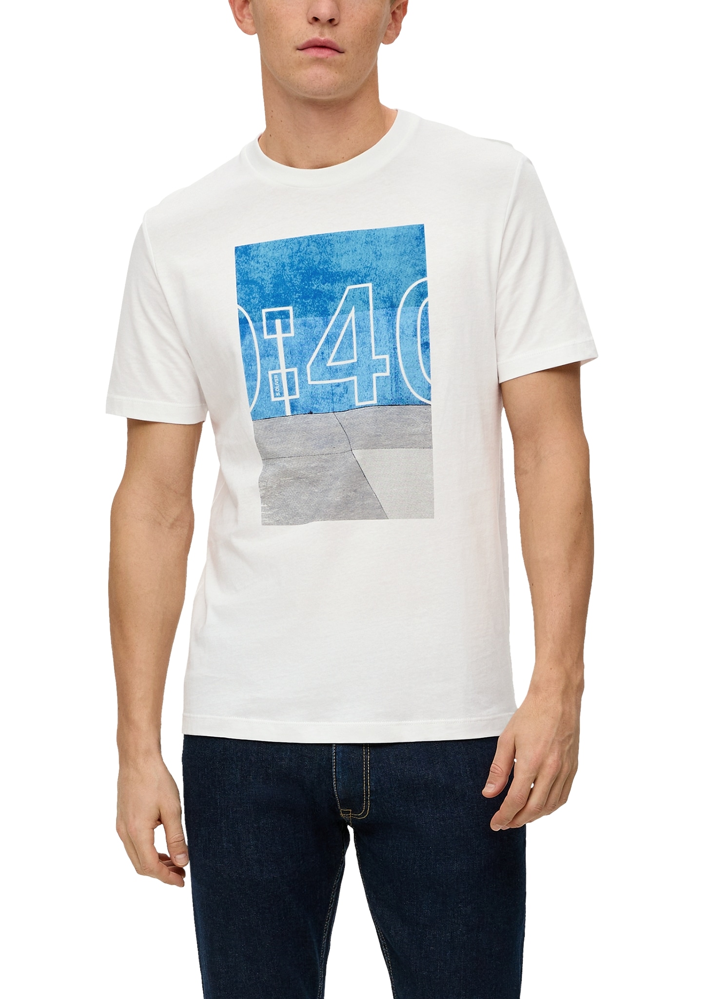 T-Shirt, mit Frontprint