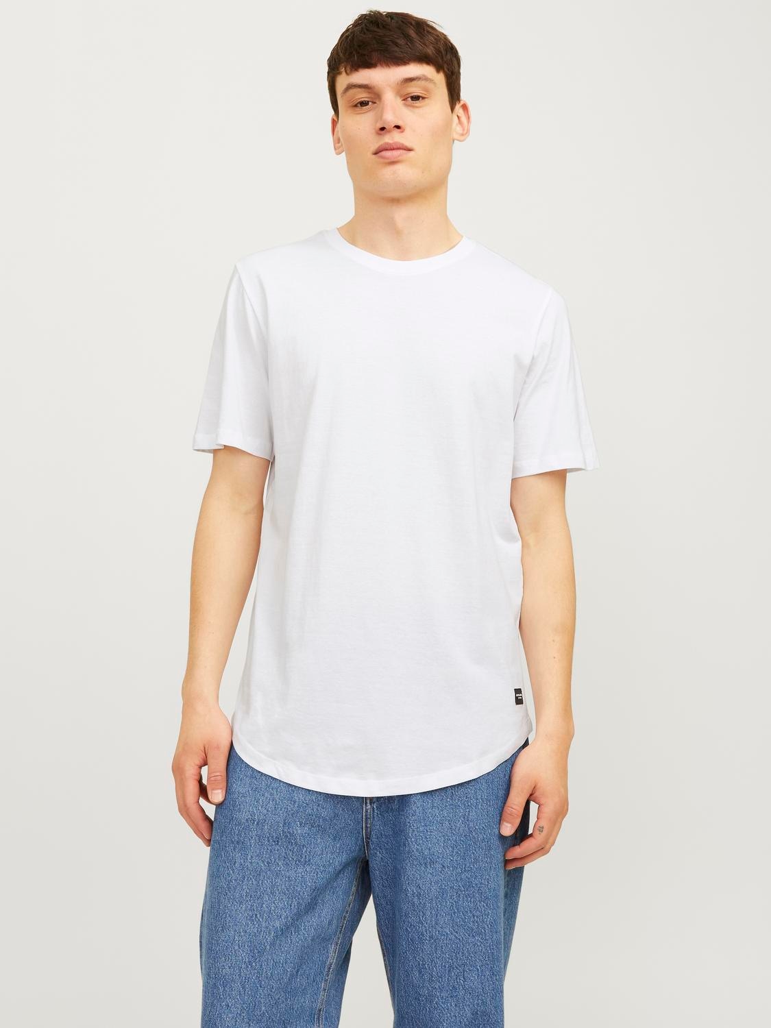 Jack & Jones T-Shirt »JJENOA TEE SS CREW NECK 5PK MP NOOS«, (Packung, 5 tlg., 5er-Pack)
