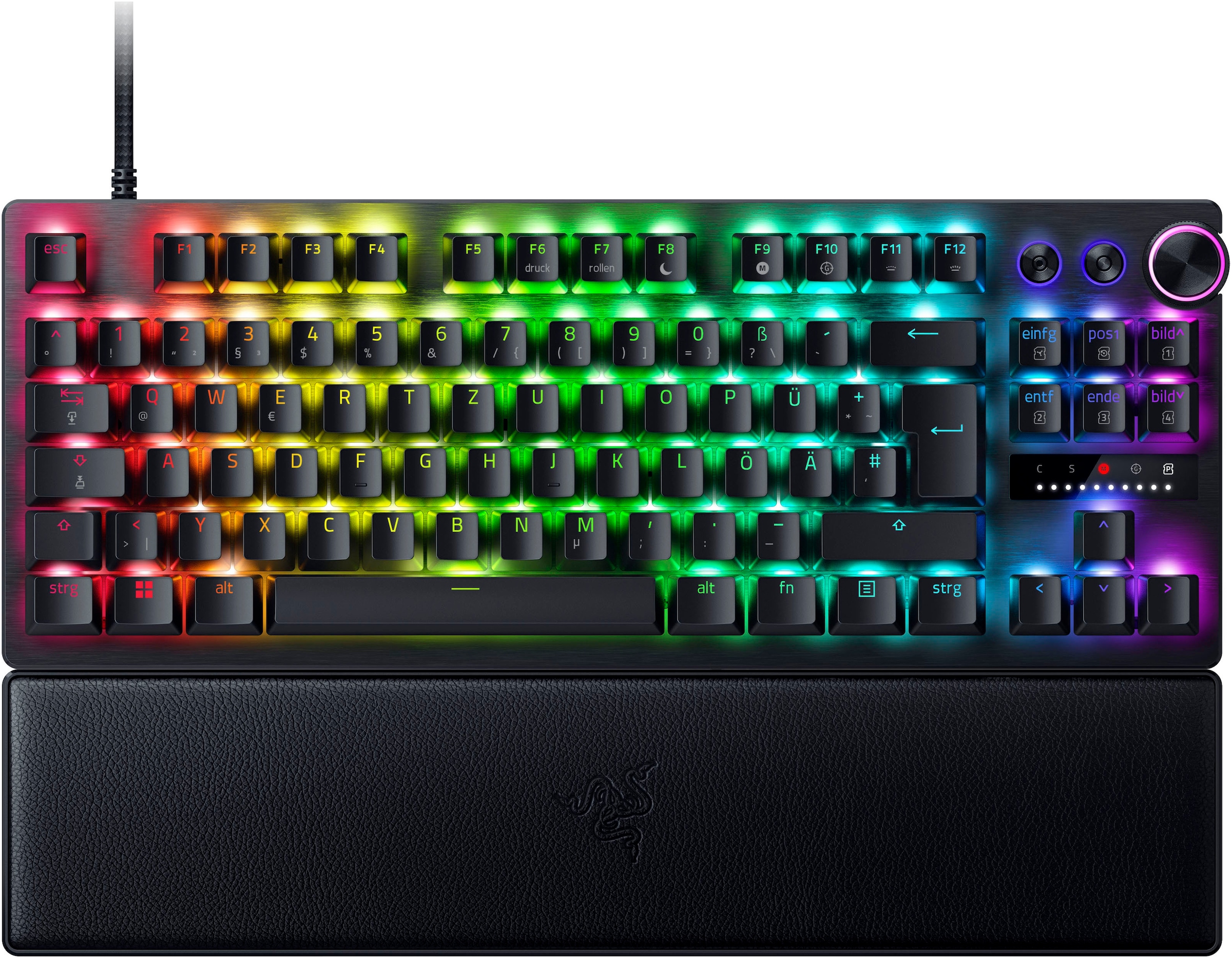 Gaming-Tastatur »Huntsman V3 Pro Tenkeyless DE Layout«,...