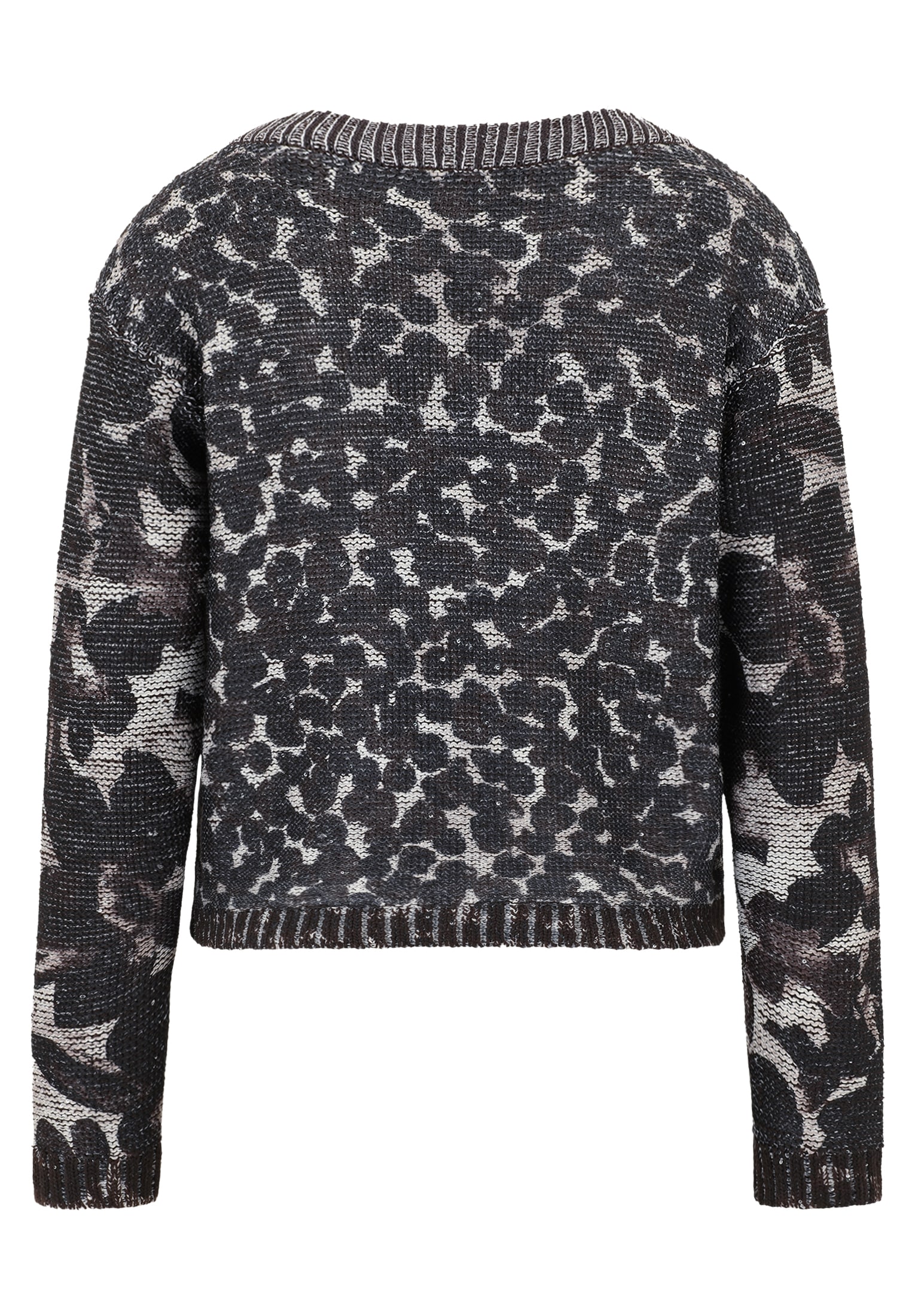 Betty Barclay Rundhalspullover »Grobstrick-Pullover mit Pailletten«
