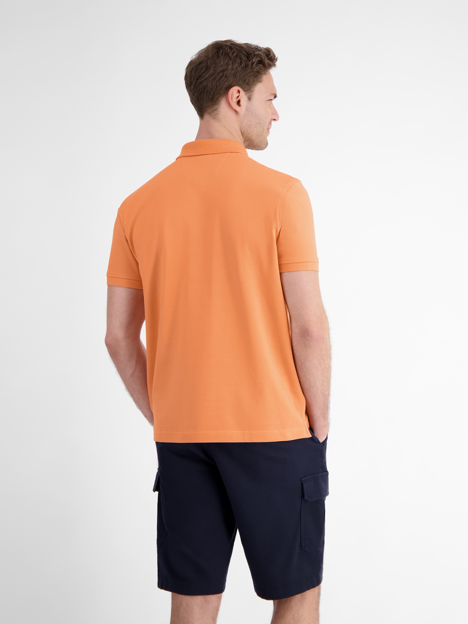 LERROS Poloshirt »LERROS Basic Poloshirt für Herren, unifarben«