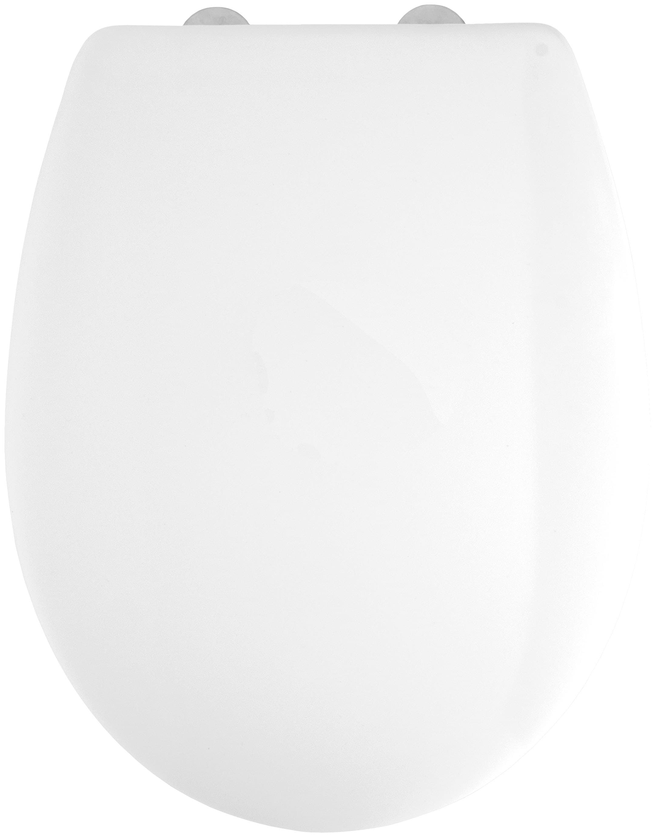 CORNAT WC-Sitz »Flaches Design - Pflegeleichter Duroplast - Quick up & Clean Funktion«, Absenkautomatik - Bequeme Montage von oben / Toilettensitz