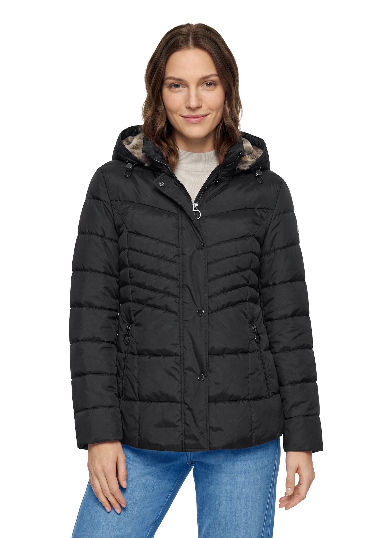 Betty Barclay Outdoorjacke »Outdoorjacke mit abnehmbarer Kapuze«