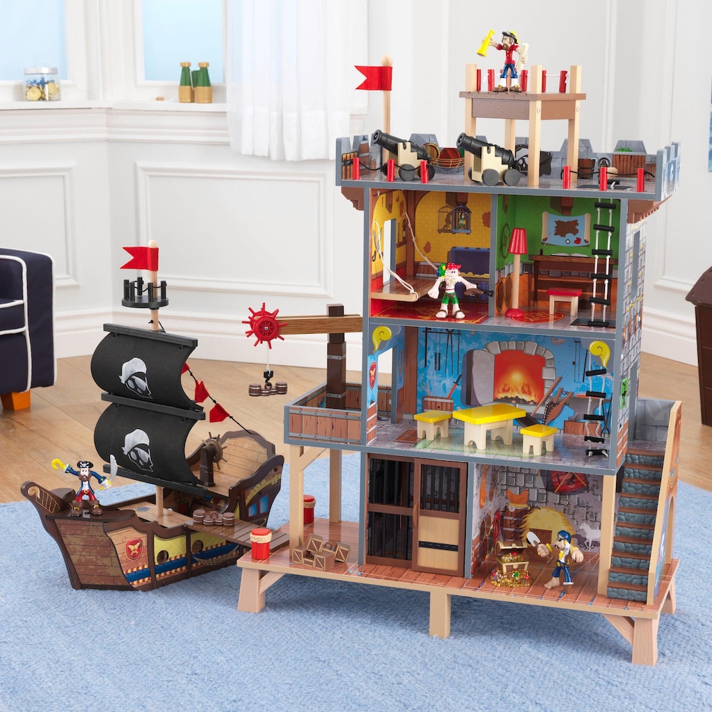 KidKraft® Puppenhaus »Pirate's Cove Spielset«, inklusive Möbel