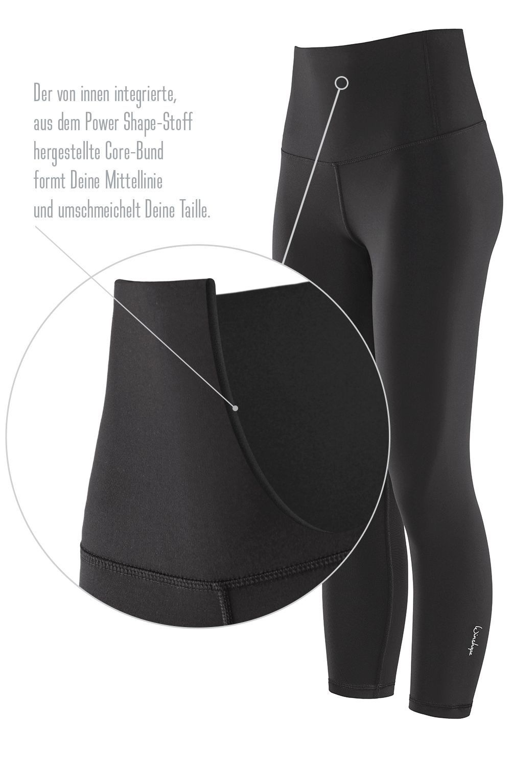 Winshape Leggings »7/8-Tights HWL317C«  mit V-Shape Applikation und Core-Bund