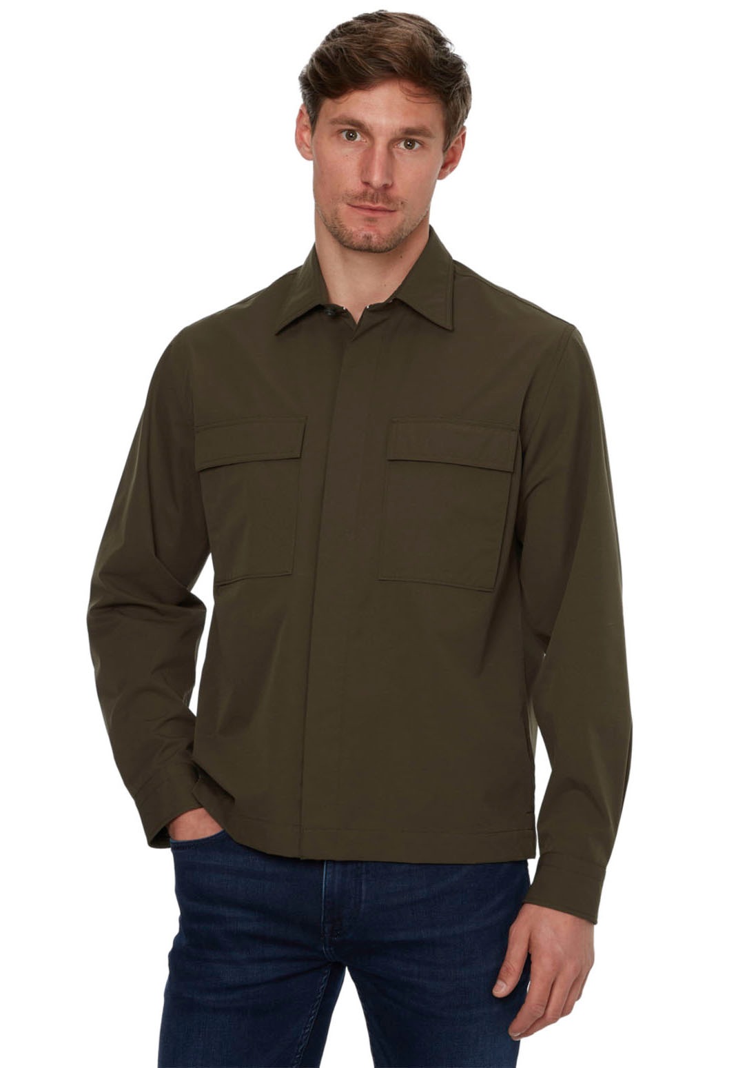 Tommy Hilfiger Hemdjacke »UTILITY OVERSHIRT«