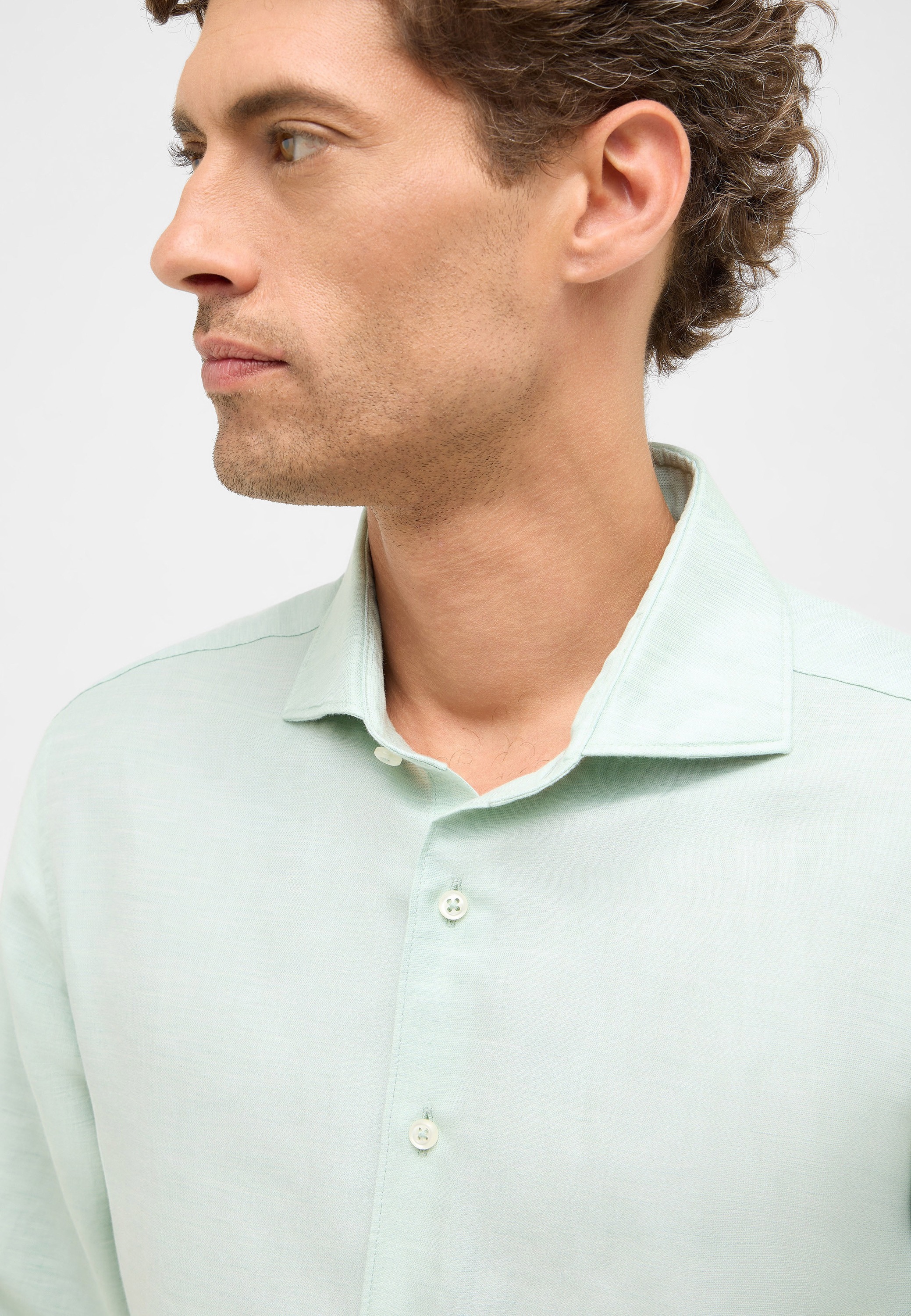 Eterna Langarmhemd »SLIM FIT«, EASY IRON (bügelleicht)