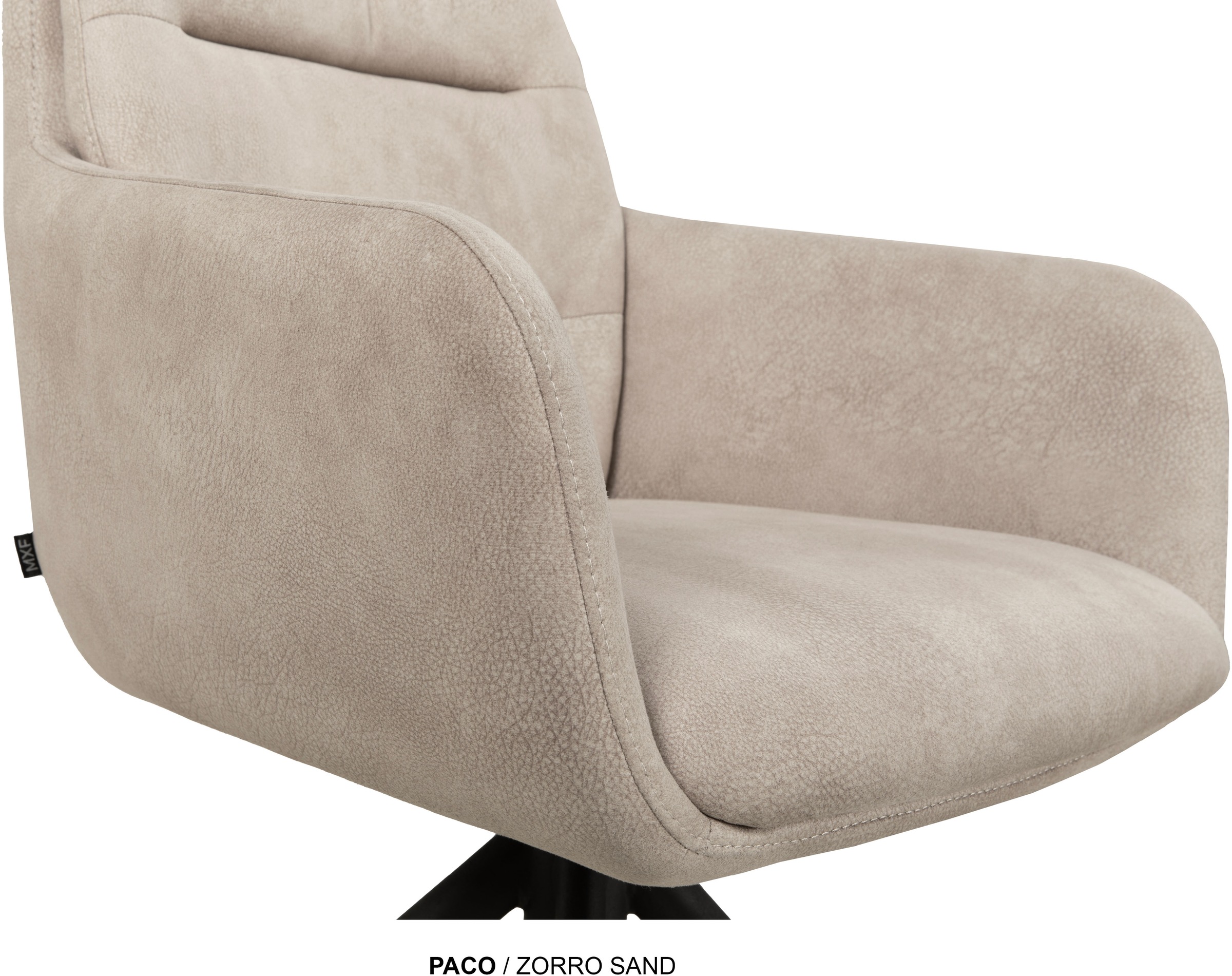 OMG Design Esszimmerstuhl »Paco« (Set) 2 Stk.Drehstuhl mit auto-return, Armlehnenstuhl