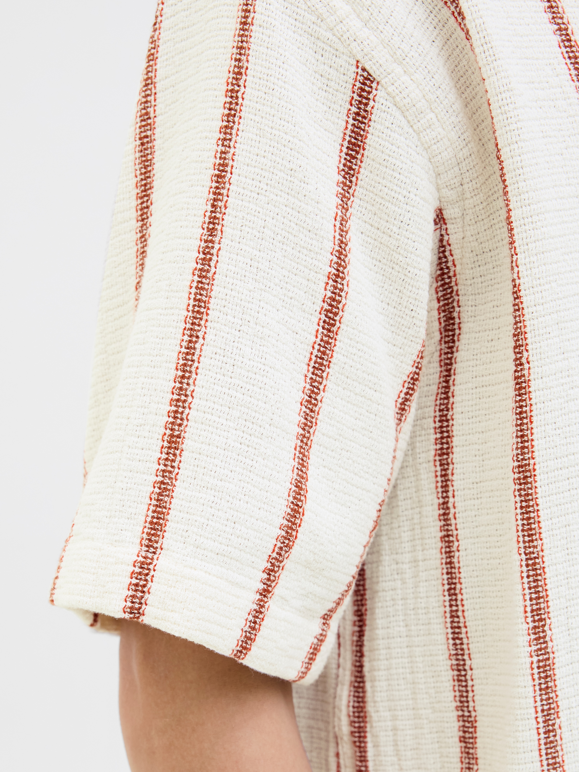 Jack & Jones Kurzarmhemd »JORCOBA STRIPE RESORT SHIRT SS SN«