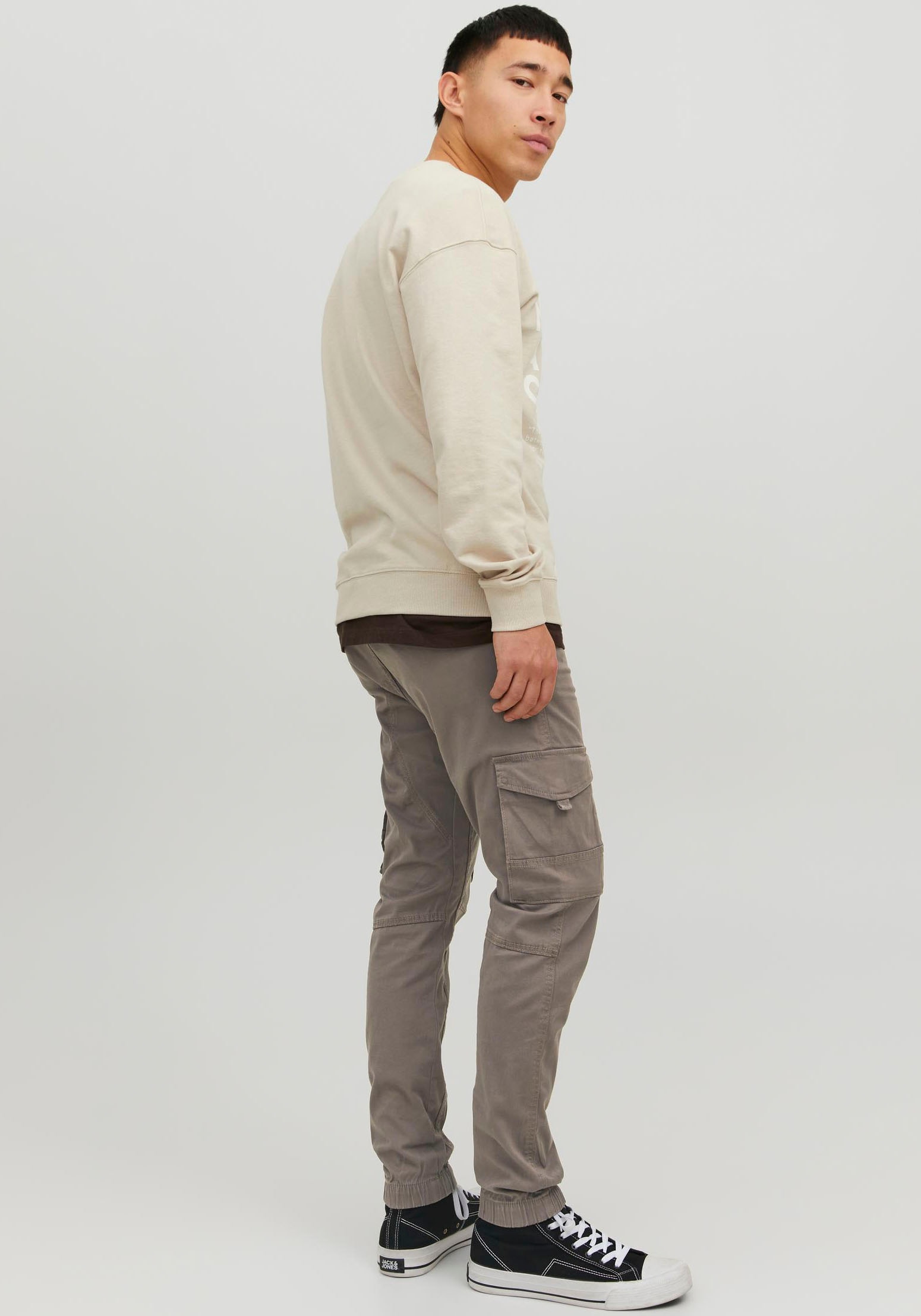 Jack & Jones Cargohose »JPSTPAUL JJFLAKE CARGO NOOS«  Baumwollmischung, regular fit