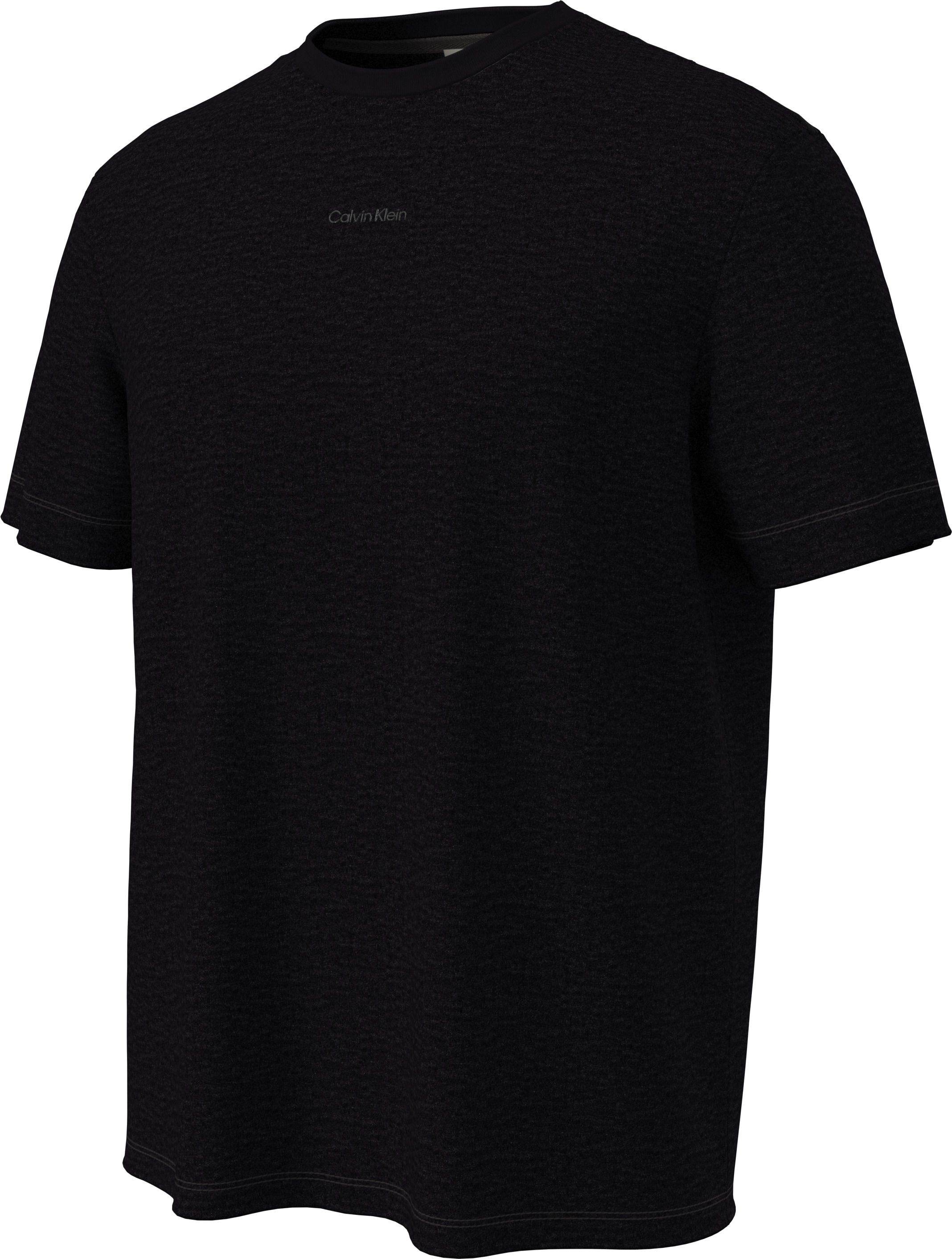 Calvin Klein T-Shirt »SS STRETCH PIQUE NANO EASY TEE«, Mit Rundhalsausschnitt