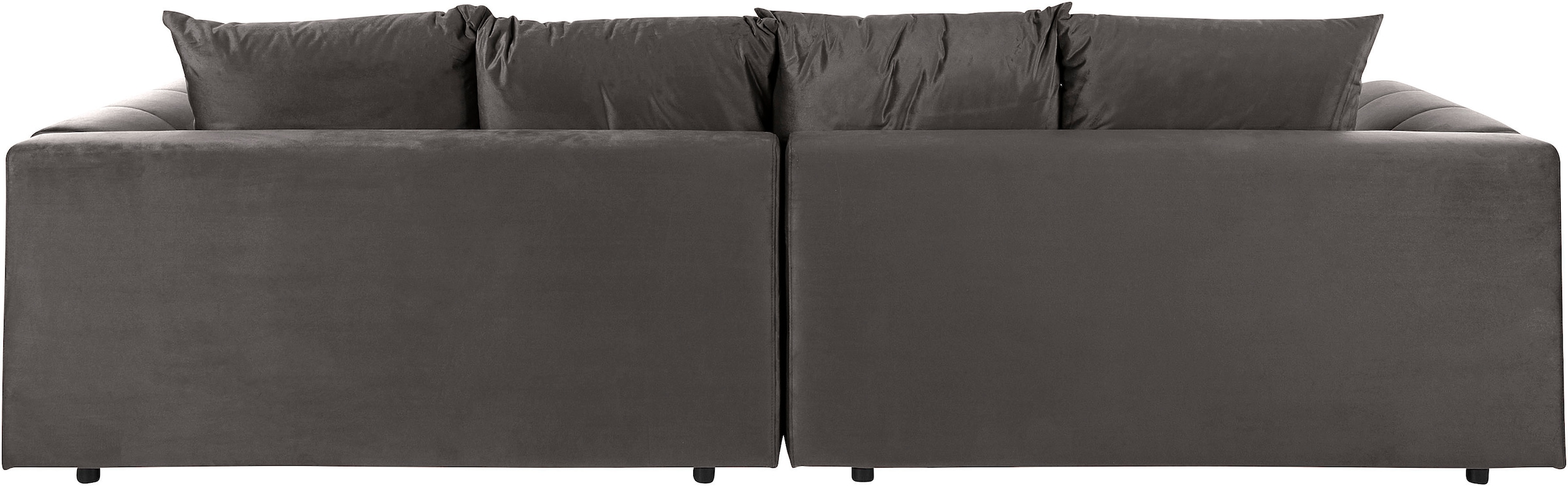 INOSIGN Big-Sofa »Rom«, Steppung im Sitzbereich, Federkern-Polsterung
