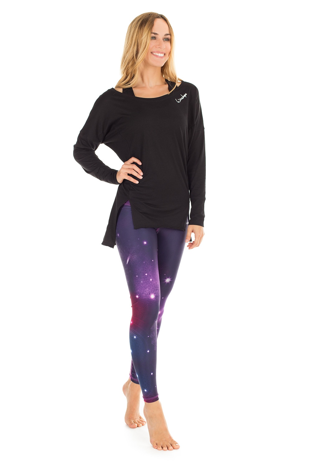 Winshape Leggings »HWL102-SPACE«, Core-Stability-Bund mit Bauch-Weg-Effekt