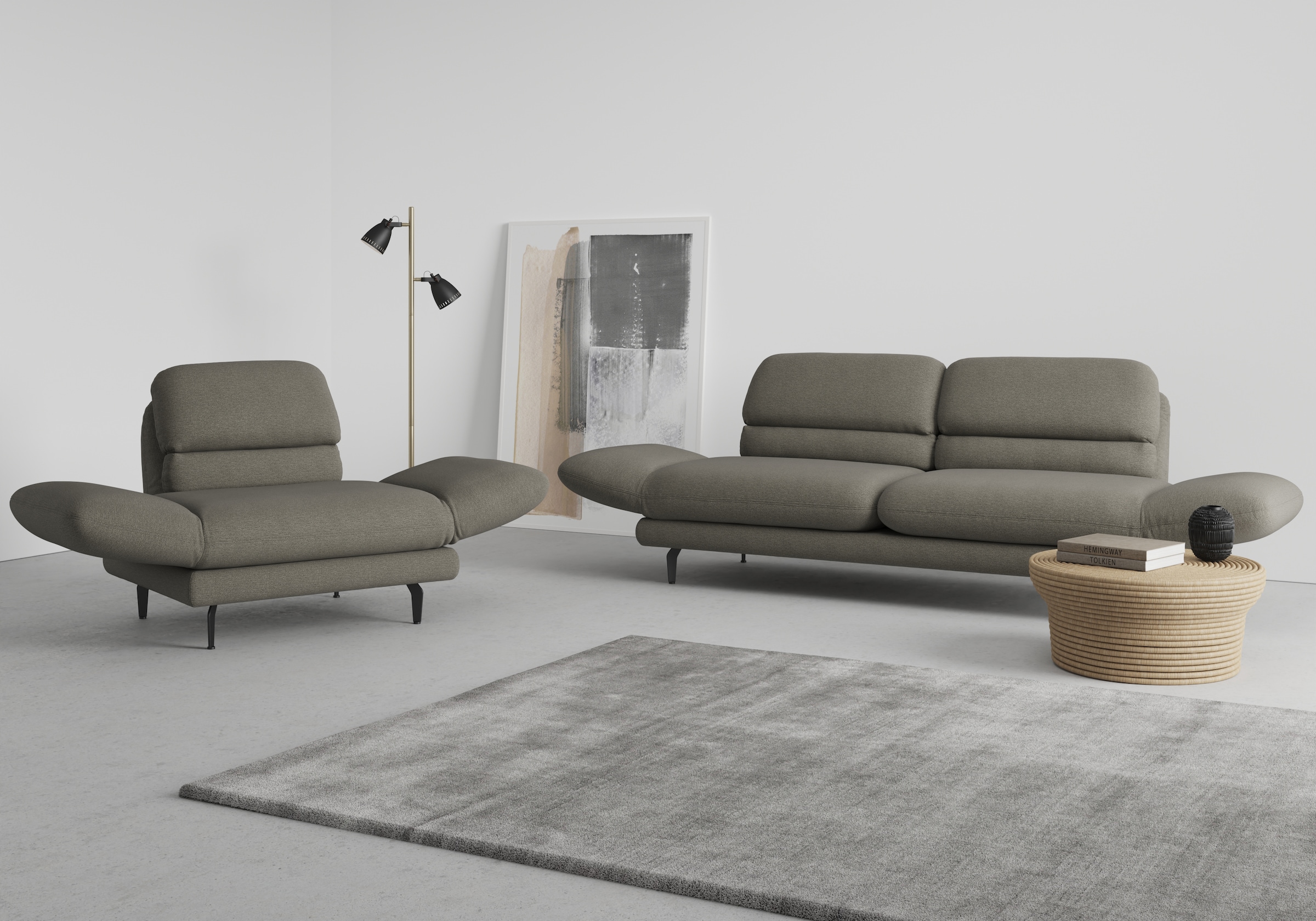 DOMO collection Sessel »Padova«, wahlweise Rückenfunktion mit kaufen und Arm- online