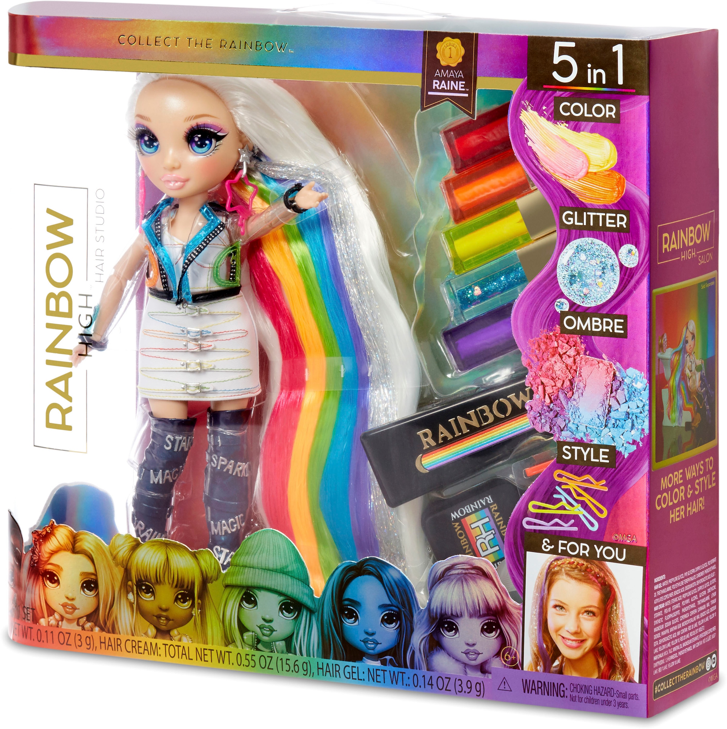 RAINBOW HIGH Anziehpuppe »Hair Studio«