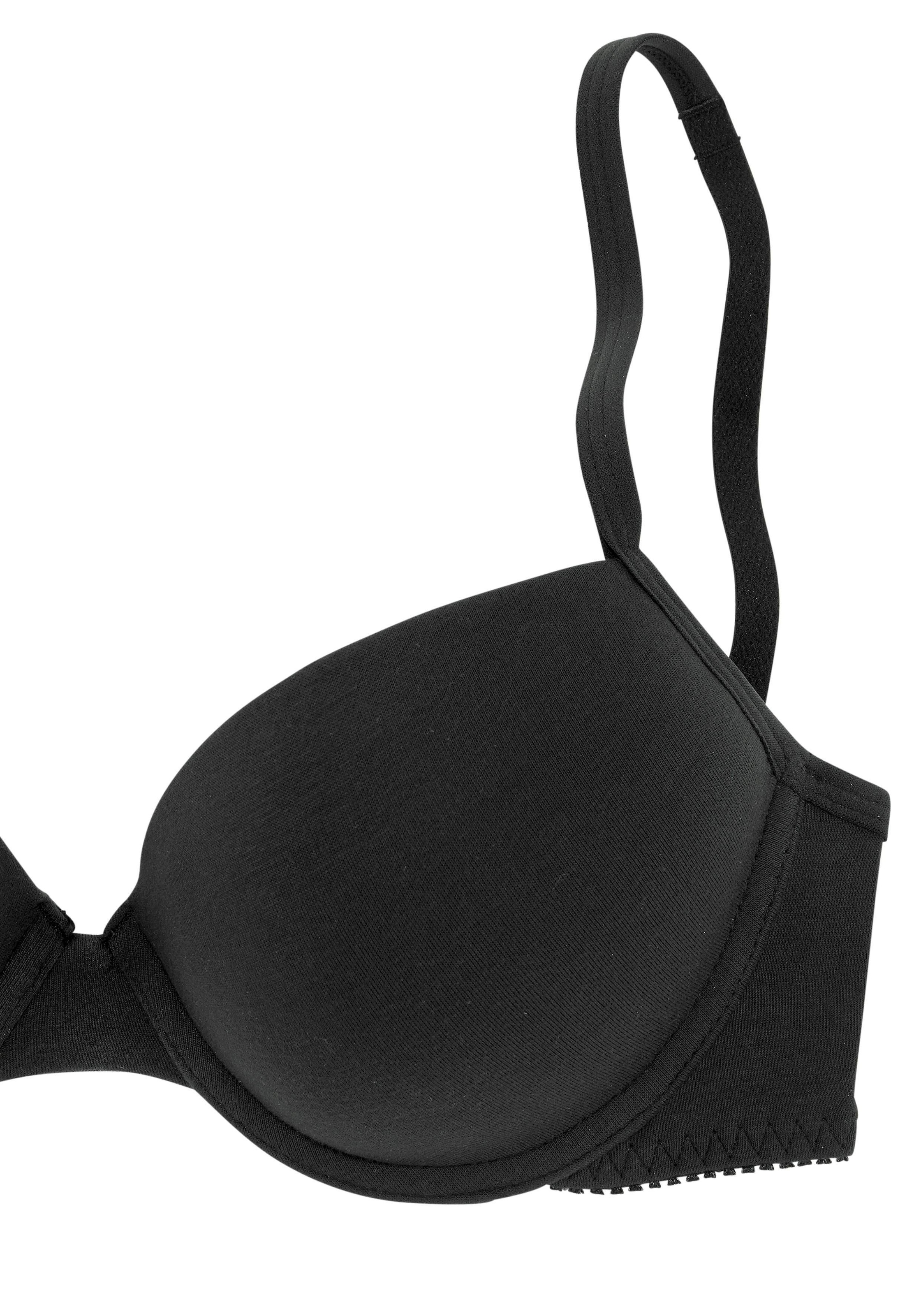 petite fleur Push-up-BH, (Packung, 2 Stück), in High-Apex