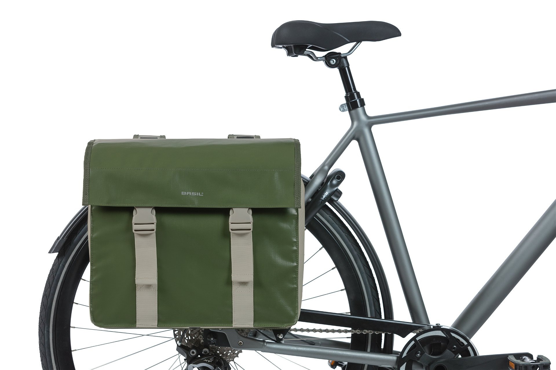 Fahrradkorb »Doppelpacktasche "Urban Load", mossgreen«