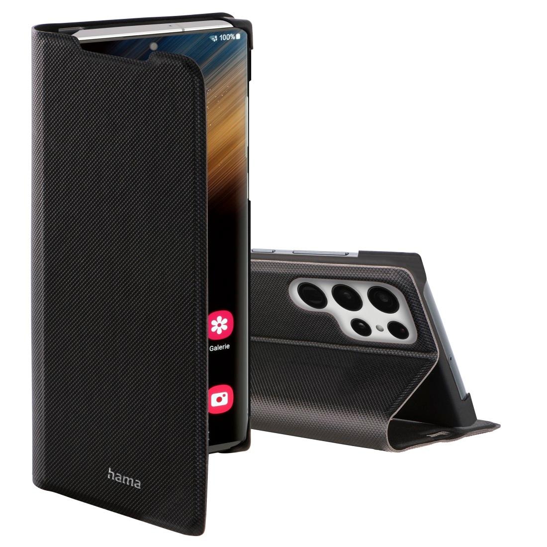 Smartphone-Hülle »Booklet für Samsung Galaxy S22 Ultra (5G), schwarz, schlankes...
