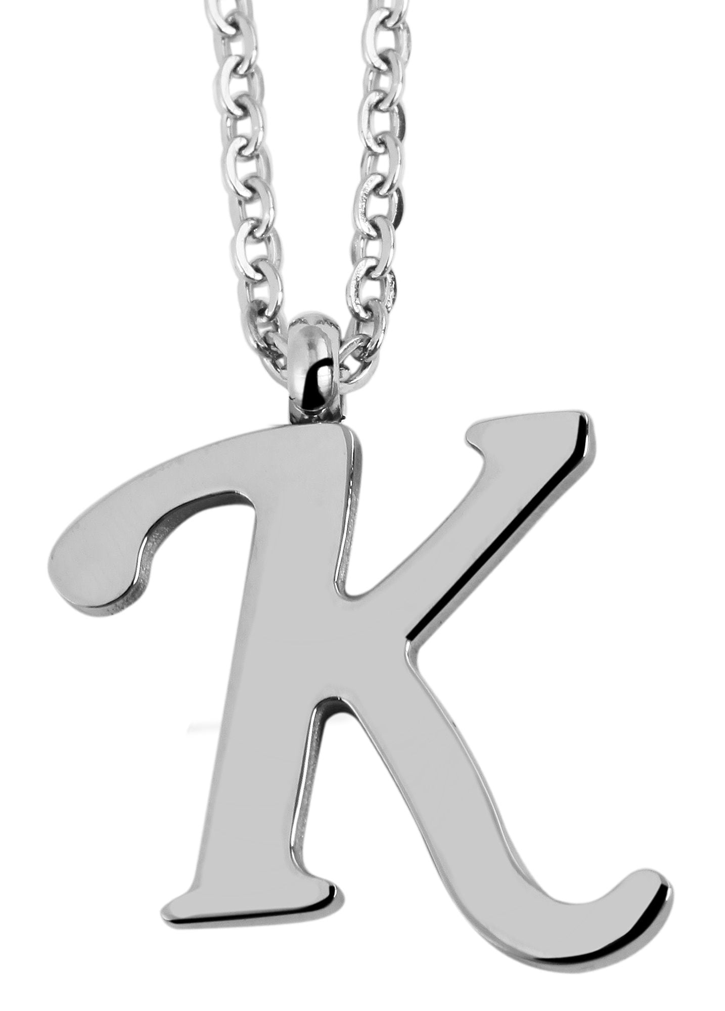Adelia´s Kette ohne Anhänger »Unisex Halskette mit Anhänger ¿ Buchstabe S aus Edelstahl«