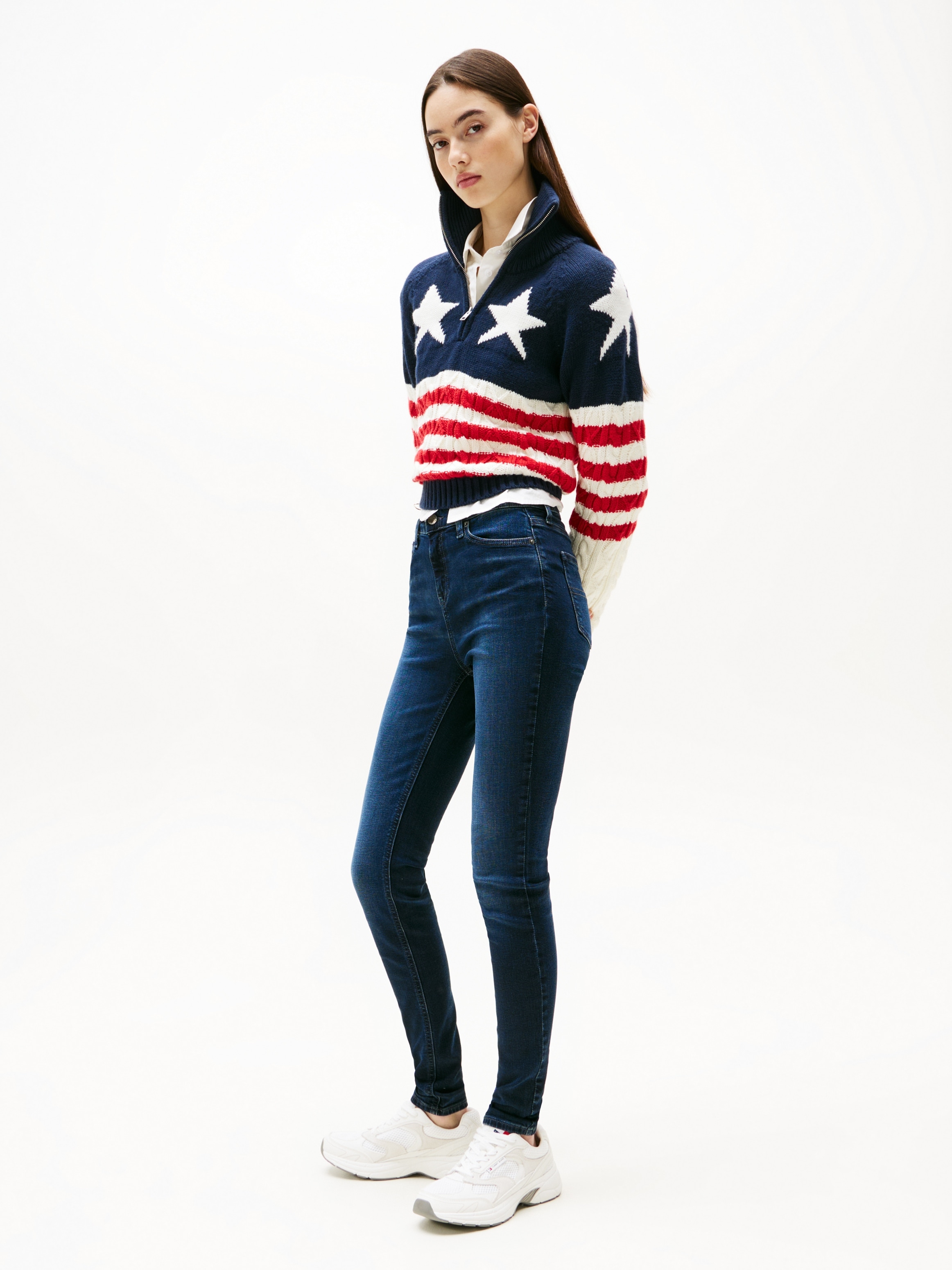 Tommy Jeans Skinny-fit-Jeans »Nora Mid Rise Skinny Fit«, Im 5-Pocket_Style