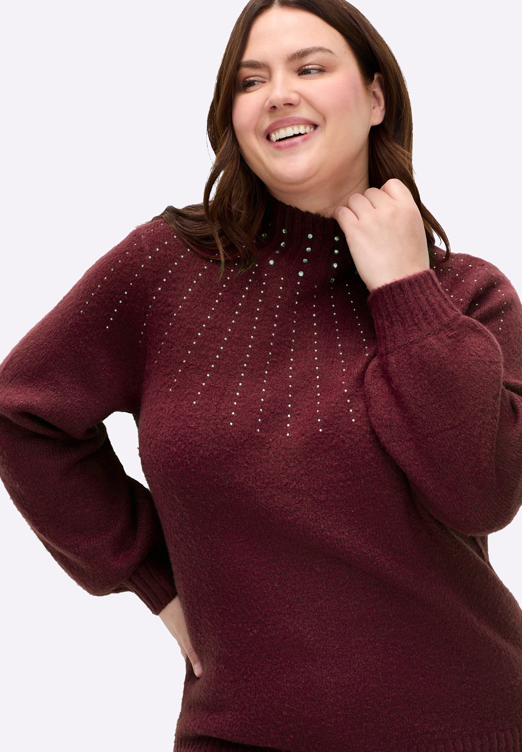 sheego by Joe Browns Strickpullover »Pullover Pullover«