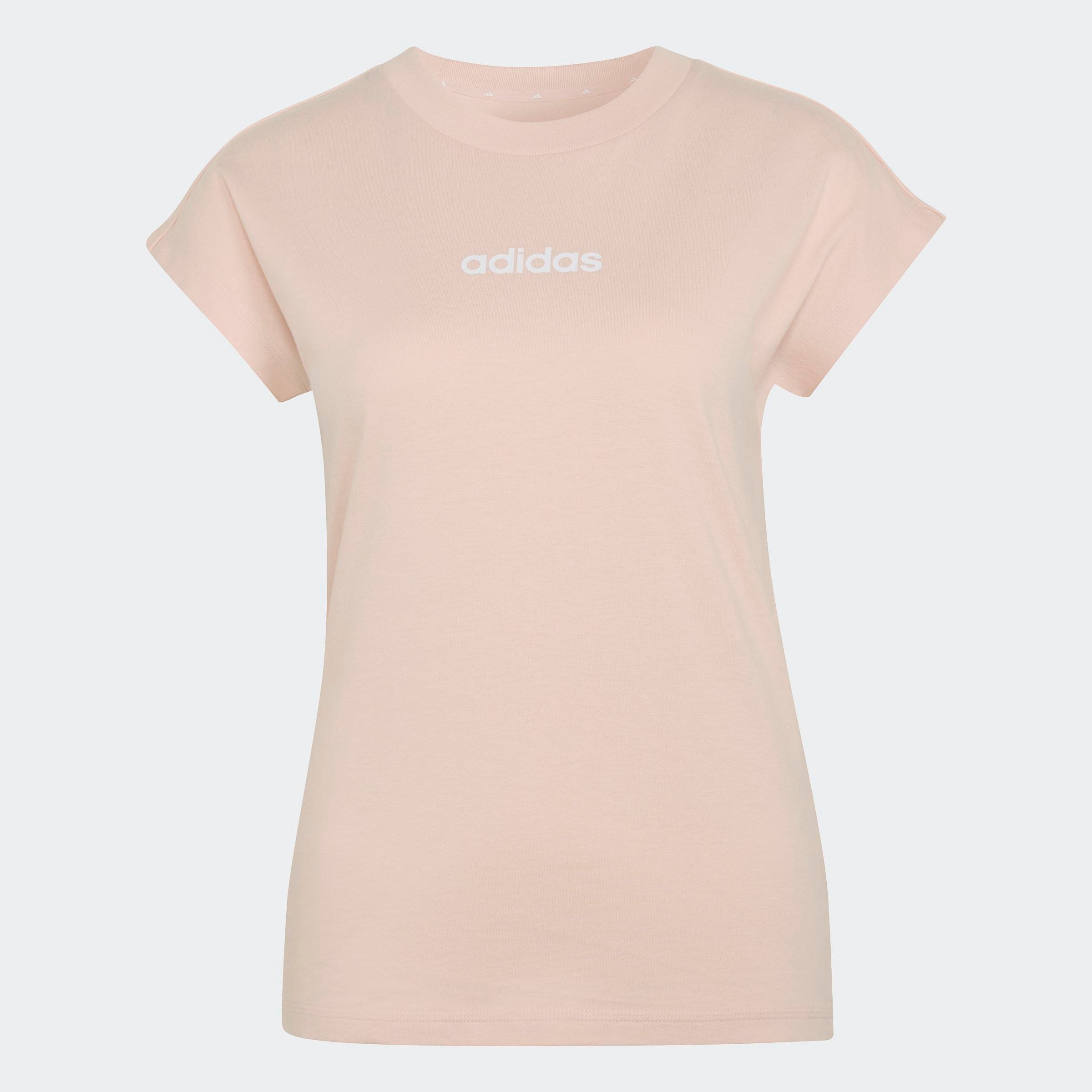 adidas Sportswear T-Shirt »W LIN SJ T« sportlicher Stil, Kurzarm, ohne Verschluss, aus Baumwolle