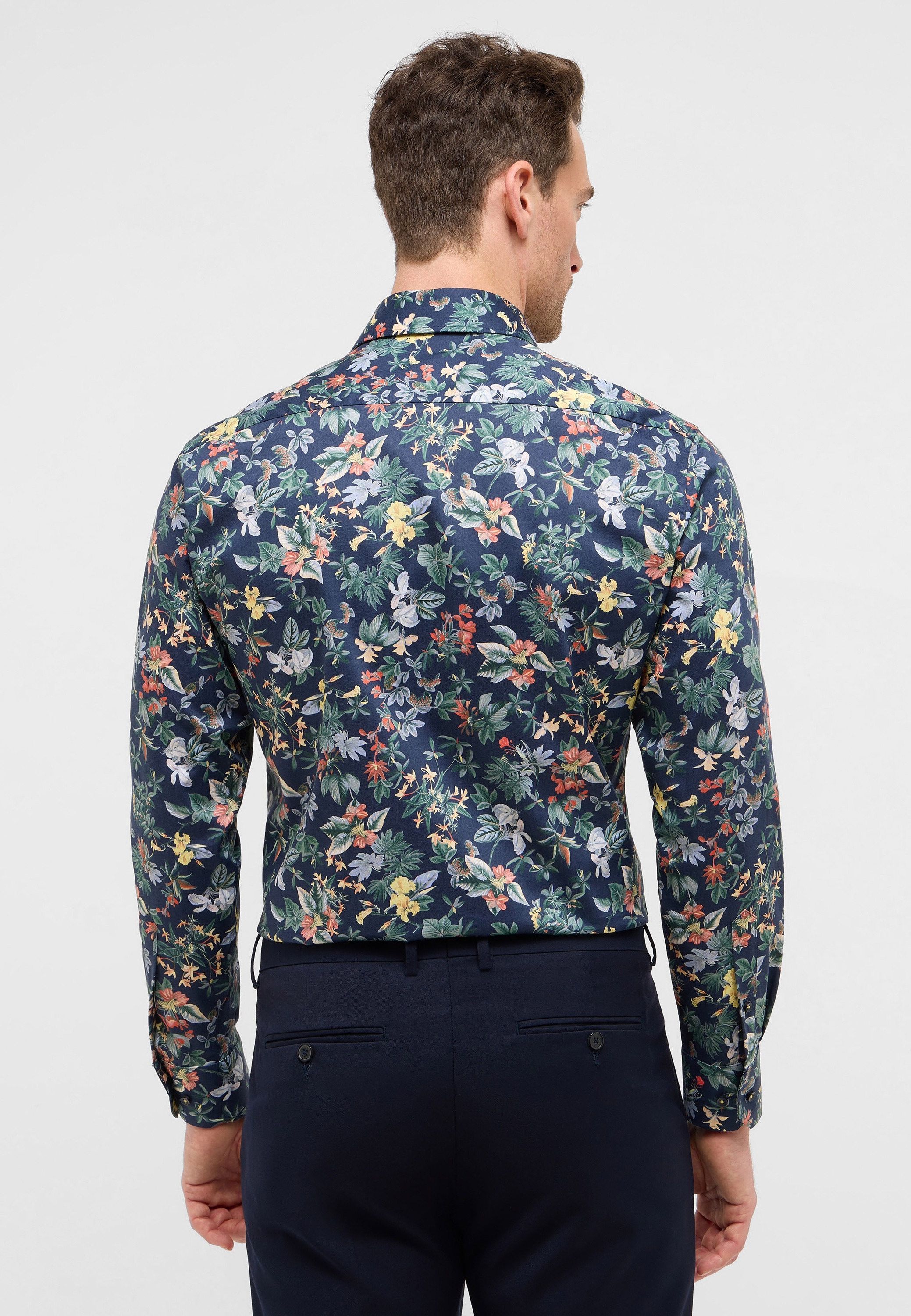 Eterna Langarmhemd »MODERN FIT«, NON IRON (bügelfrei)