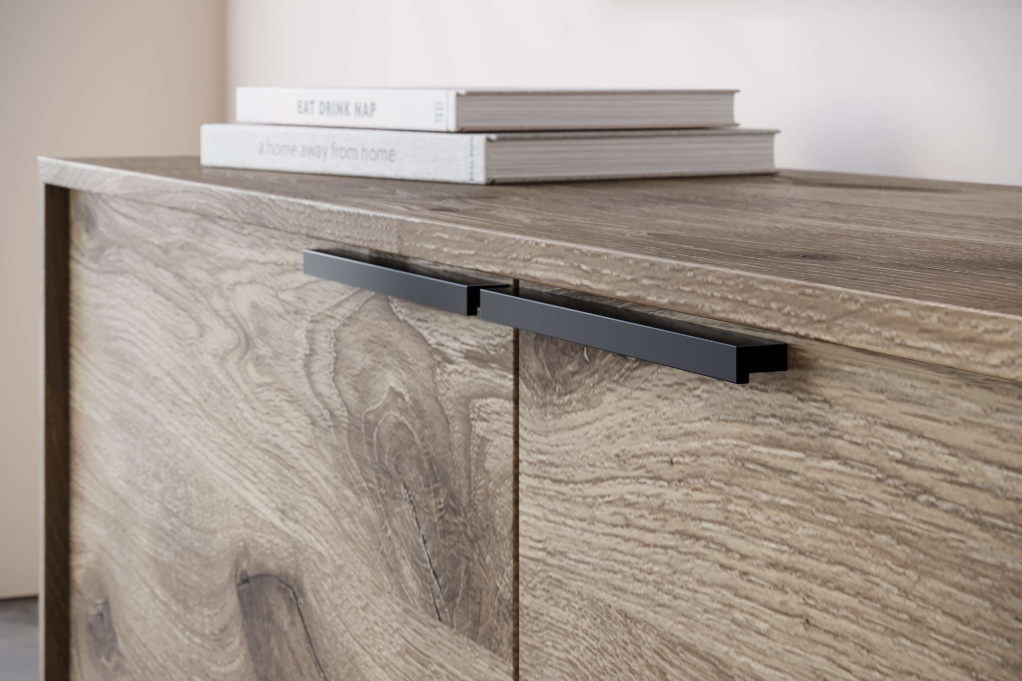 INOSIGN Lowboard »Dinant«, TV-Kommode mit 2 Klappen, Kabeldurchführung, Breite 150 cm, Höhe 50 cm
