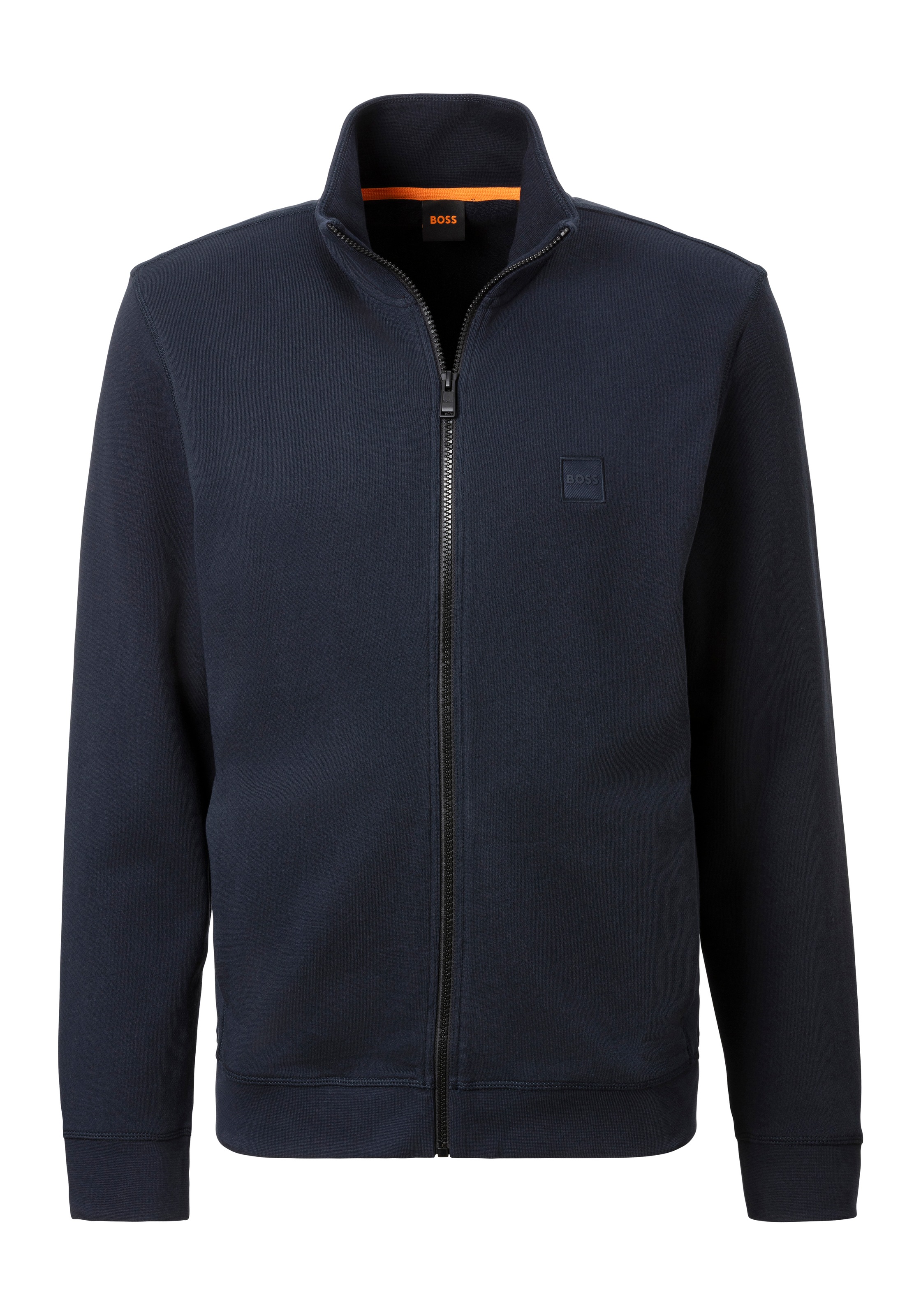 BOSS ORANGE Sweatjacke »Zestart«, mit Kragen