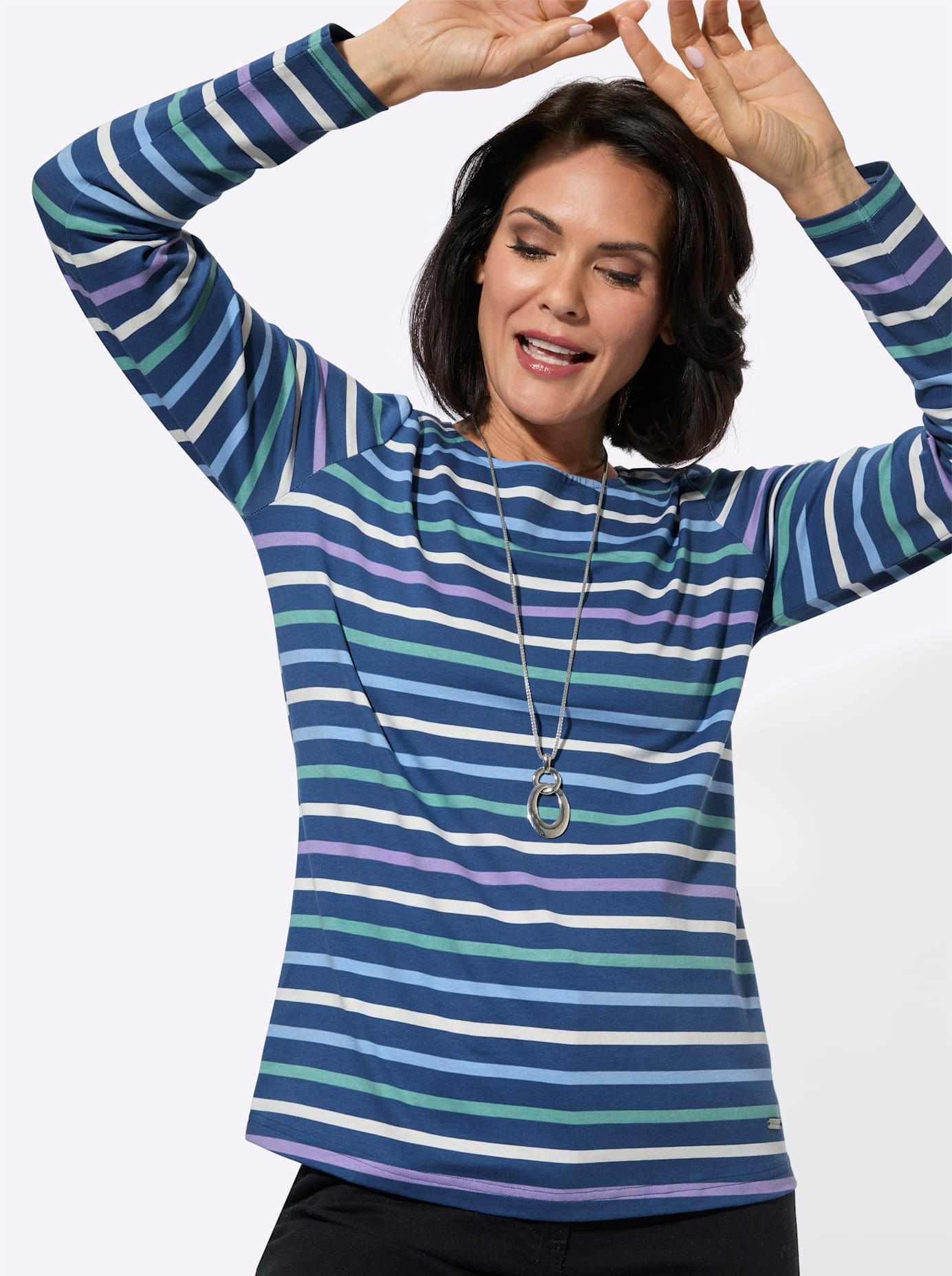 Casual Looks Print-Shirt »Druck-Shirt« 1