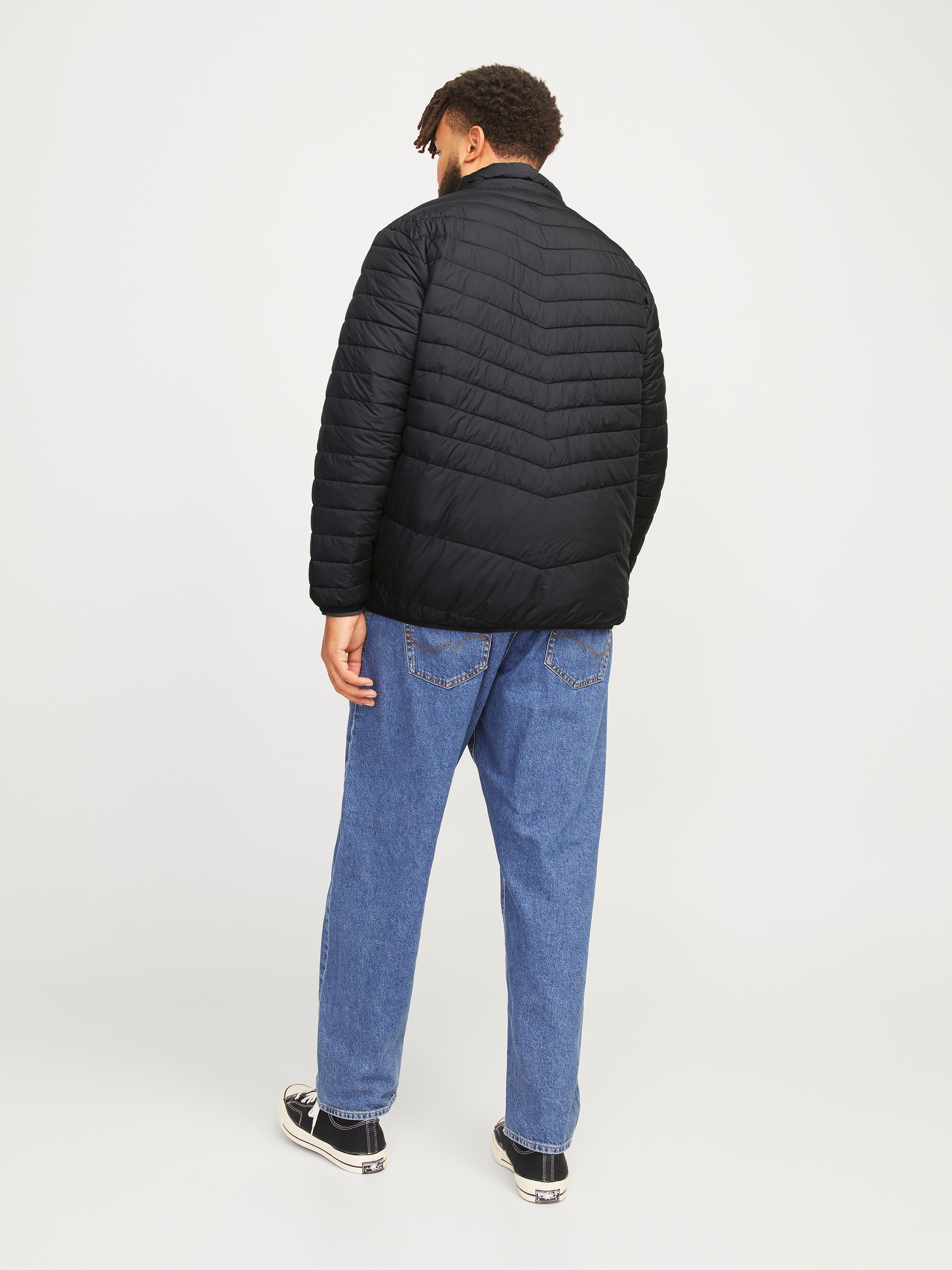 Jack & Jones PlusSize Outdoorjacke »JJESTATE PACKABLE PUFFER COLLAR NOOS PLS«, ohne Kapuze