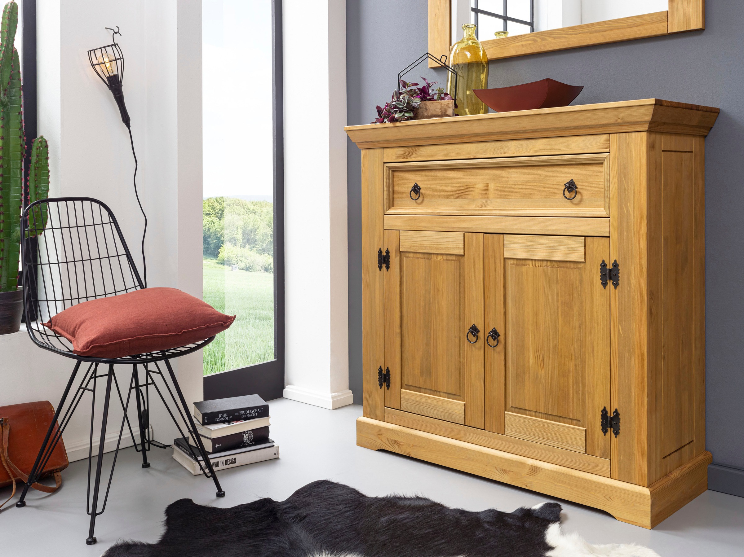 Premium collection by Home affaire Schuhschrank »Brasilia«, aus Massivholz