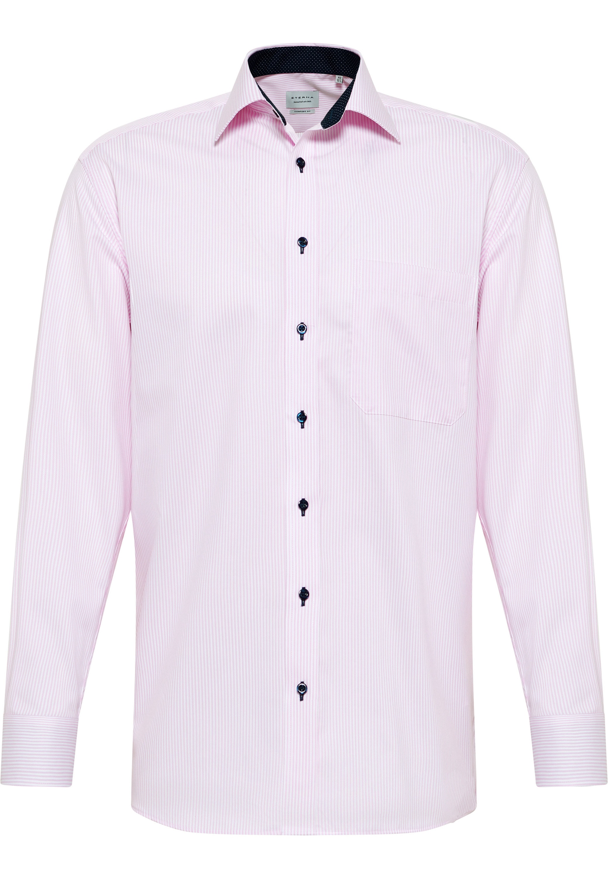 Eterna Langarmhemd »COMFORT FIT«, NON IRON (bügelfrei)