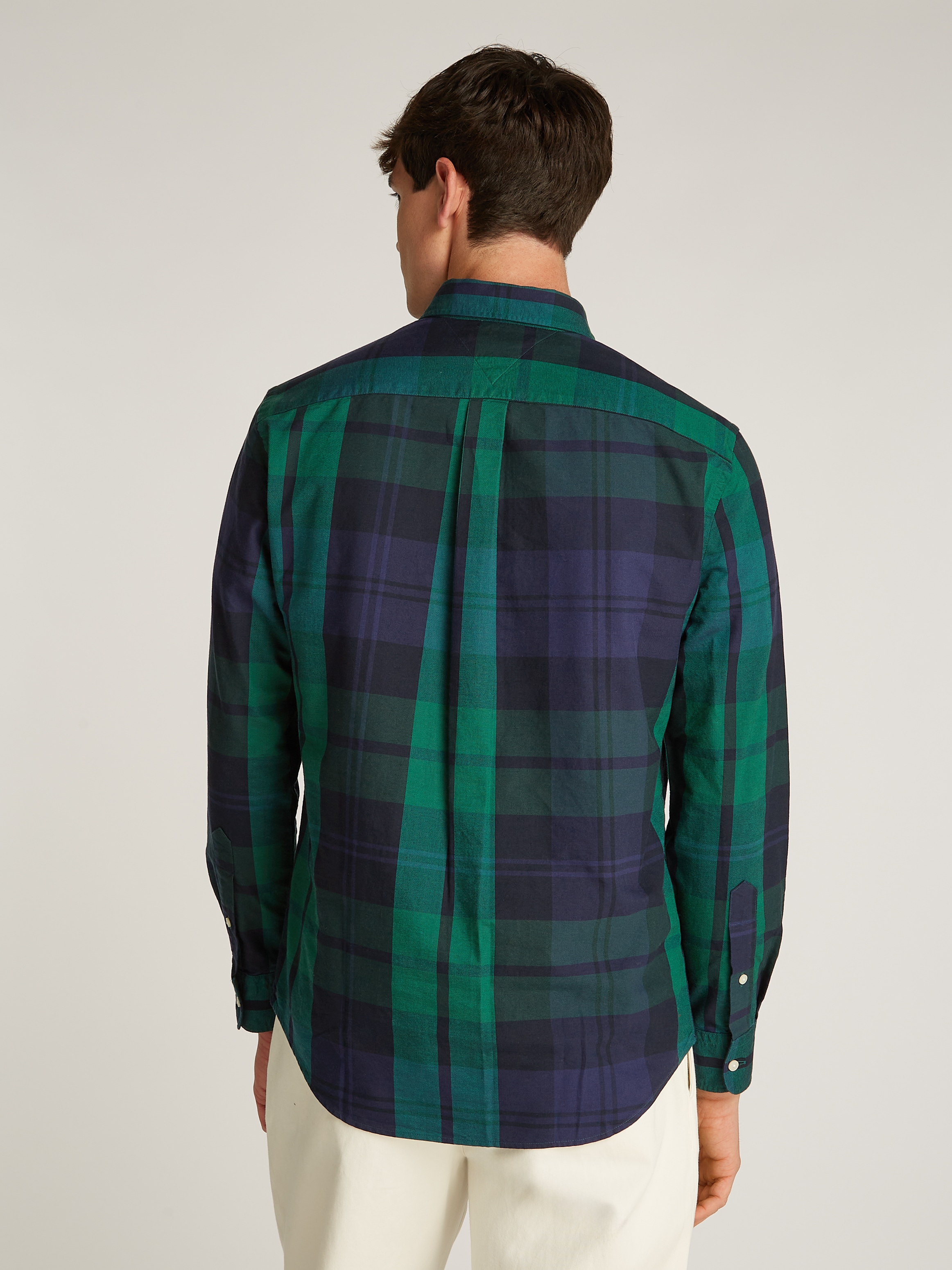 Tommy Hilfiger Langarmhemd »OXFORD BLACKWATCH CHK RF SHIRT«