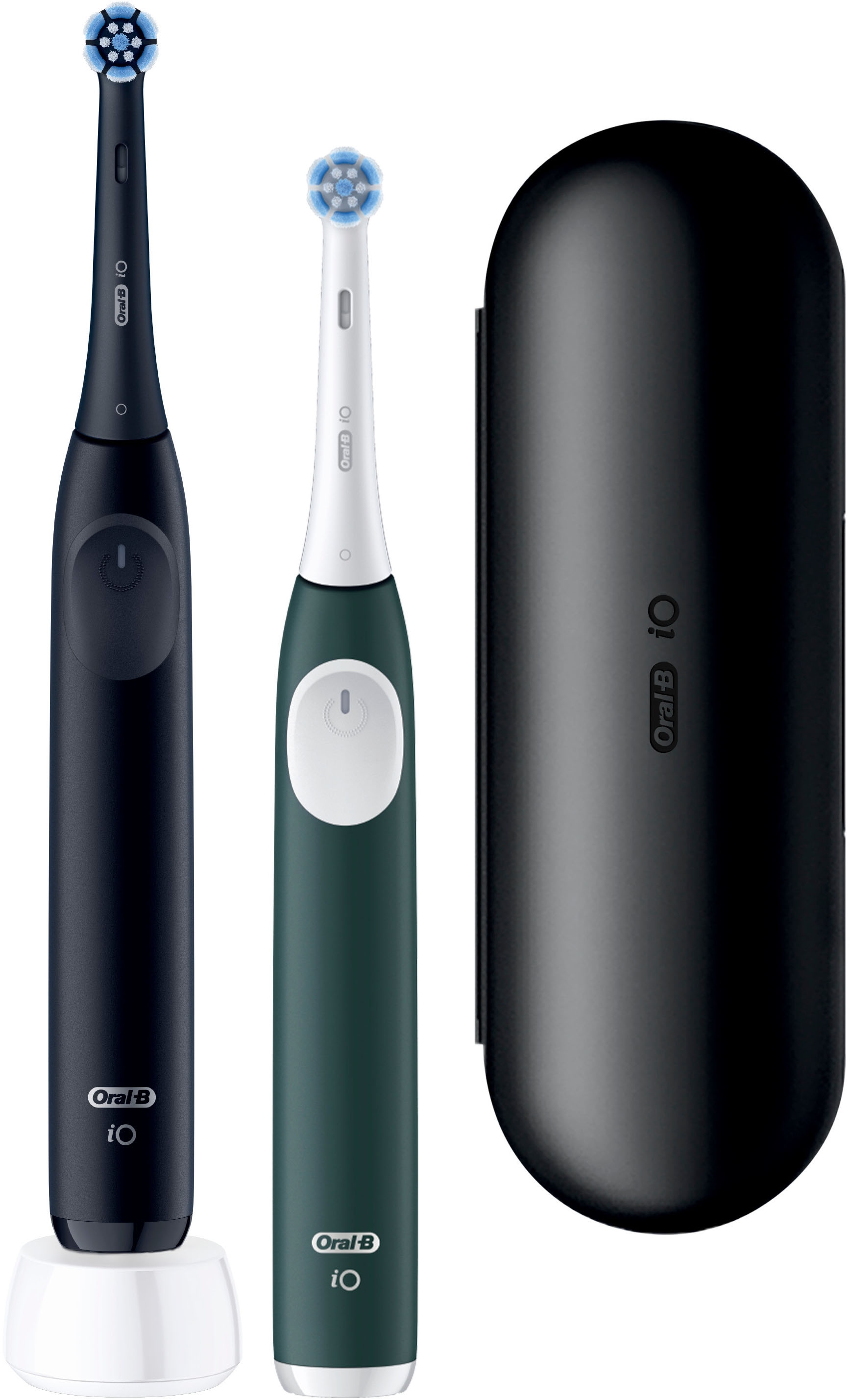 Oral-B Elektrische Zahnbürste »iO Series 2« 2 Stk. Aufsteckbürsten für die sanfte Reinigung, mit 2. Handstück
