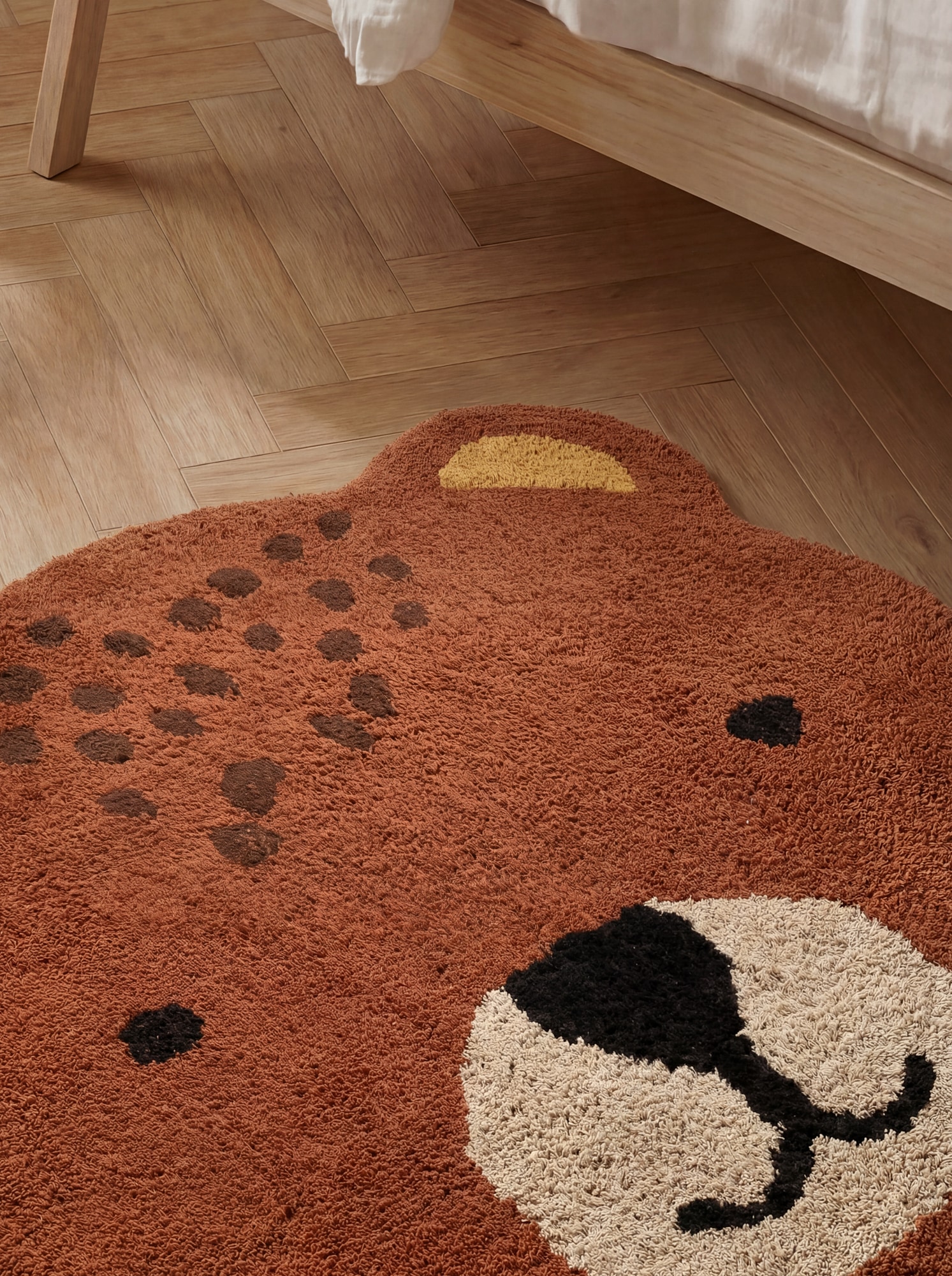 HANSE Home Kinderteppich »Berry« Motivform 10 mm Höhe Waschbar, Handgemacht, Baumwolle, Rutschfest Spielteppich Kinderzimmer