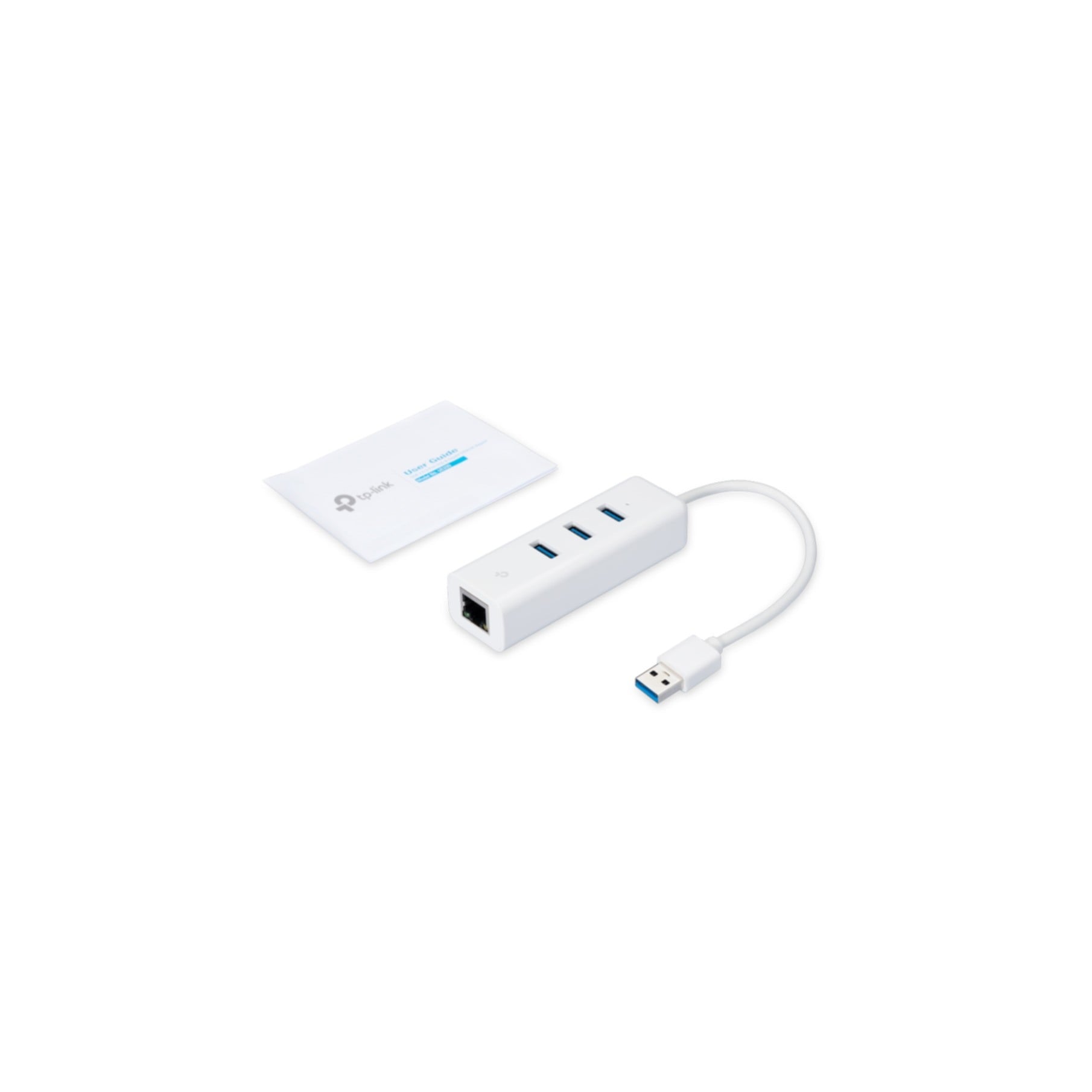 TP-Link Laptop-Dockingstation »3-Port-USB3.0-Hub & Gigabit-Ethernet-Adapter«