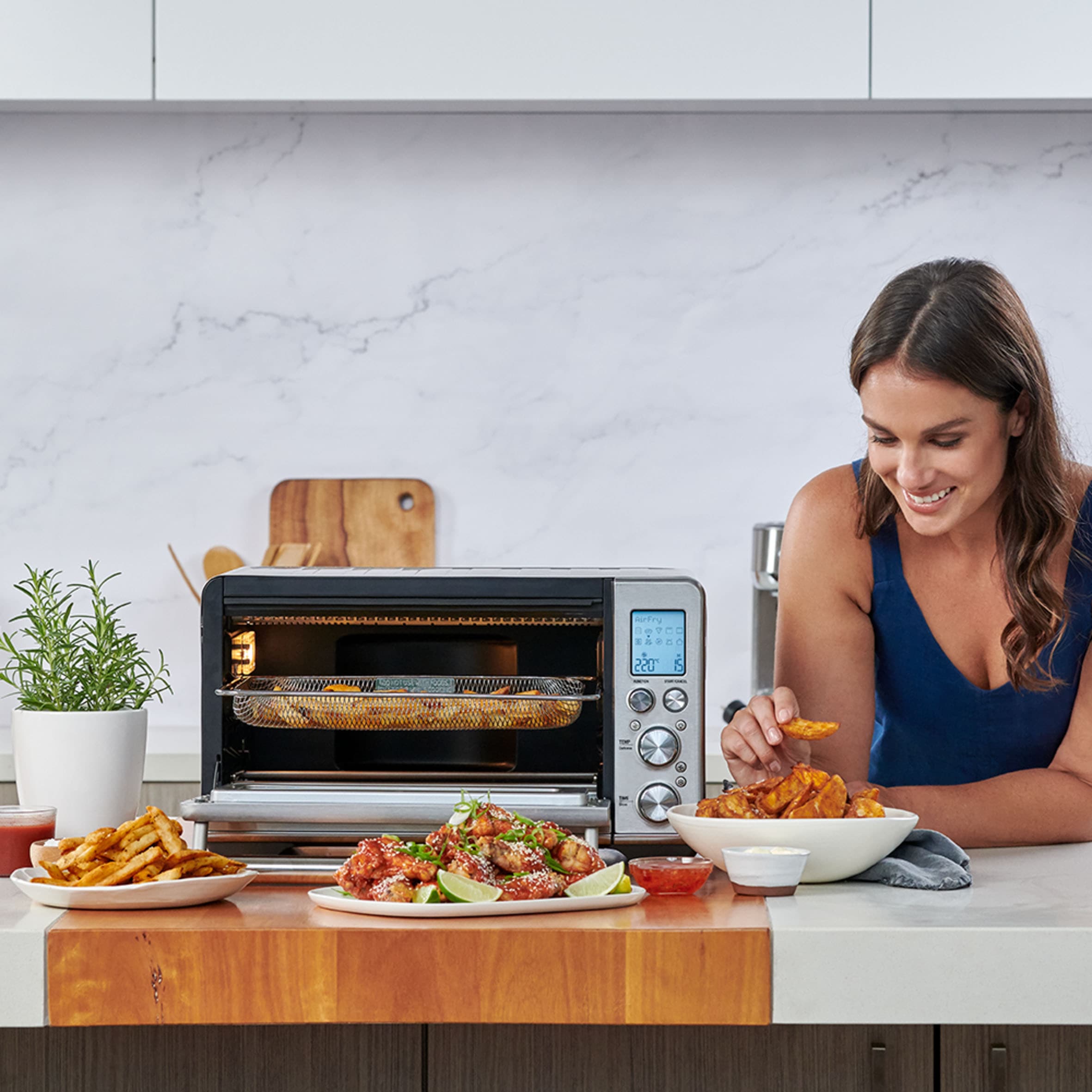 »SOV860BSS Fryer« Minibackofen bei Smart Air Sage OTTO the online Oven jetzt