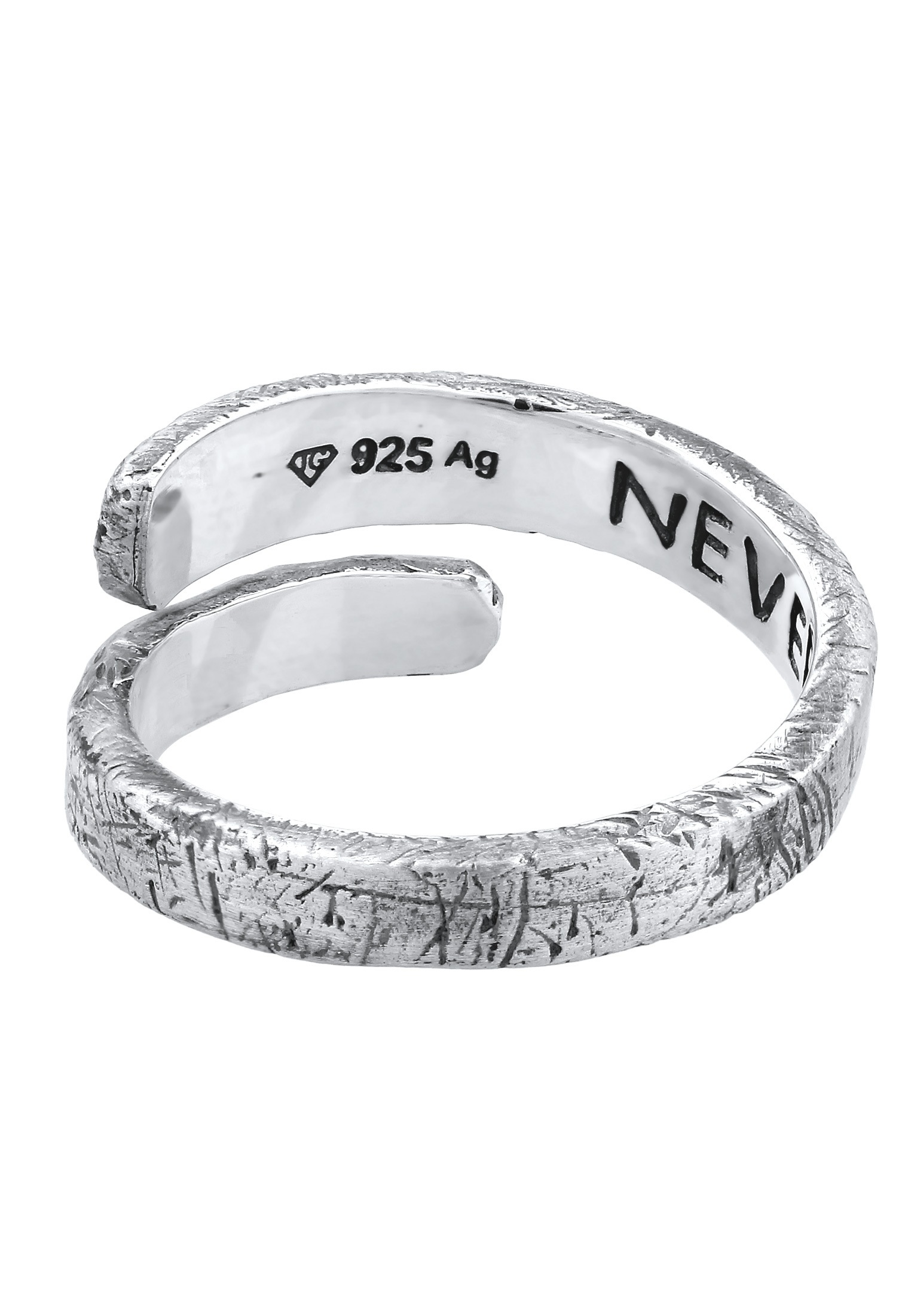 HAZE & GLORY Silberring »Ring Wickeldesign 925 Sterling Silber - Never Give Up Ring«