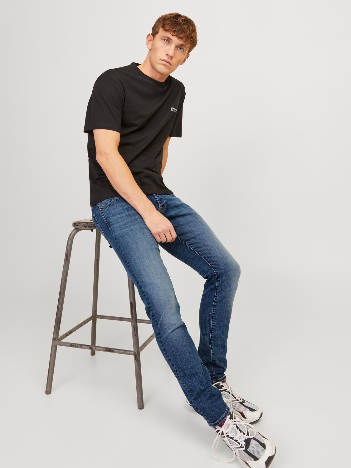 Jack & Jones Slim-fit-Jeans »JJIGLENN JJFOX AM 496 NOOS«