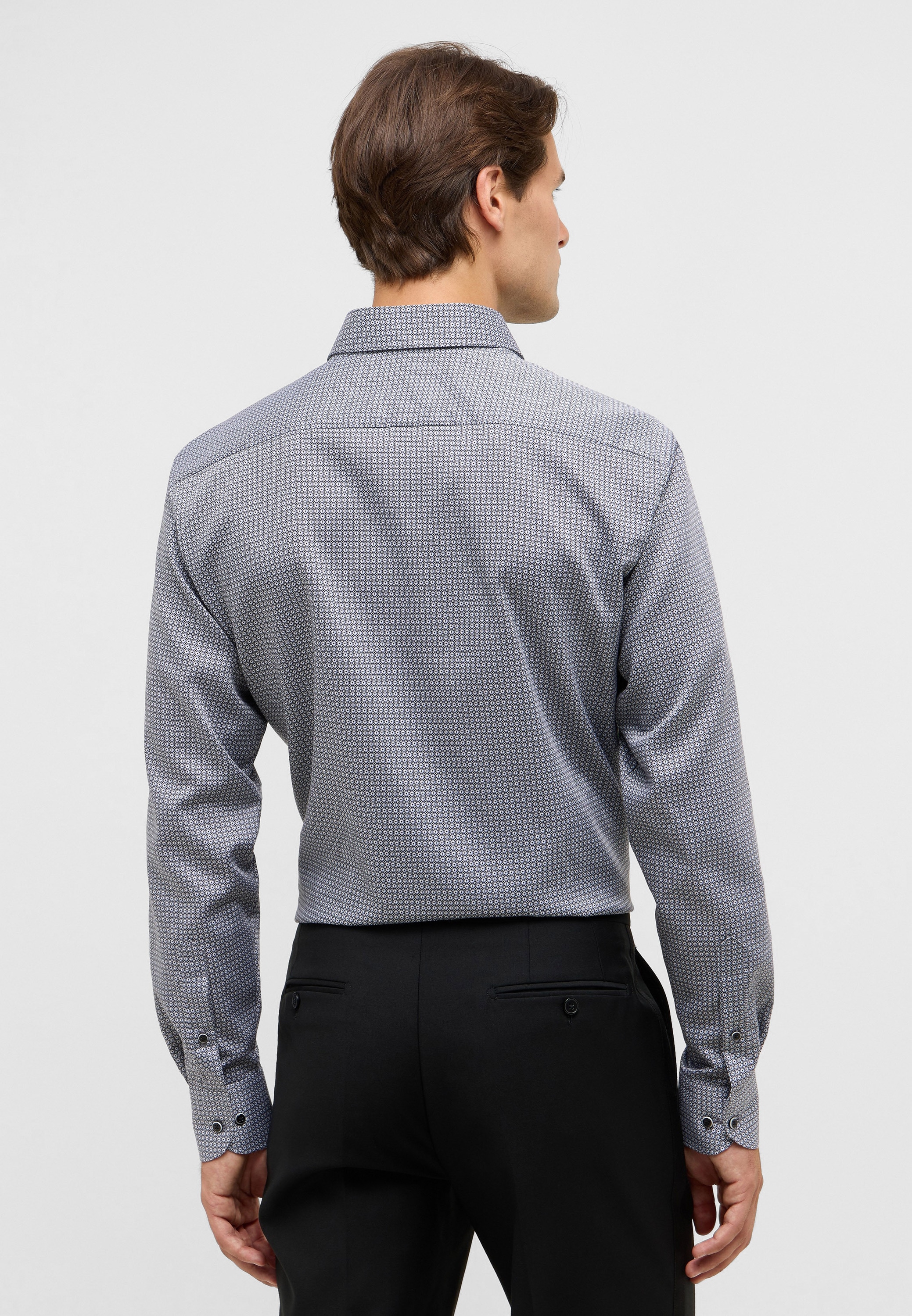 Eterna Langarmhemd »SLIM FIT« NON IRON (bügelfrei)