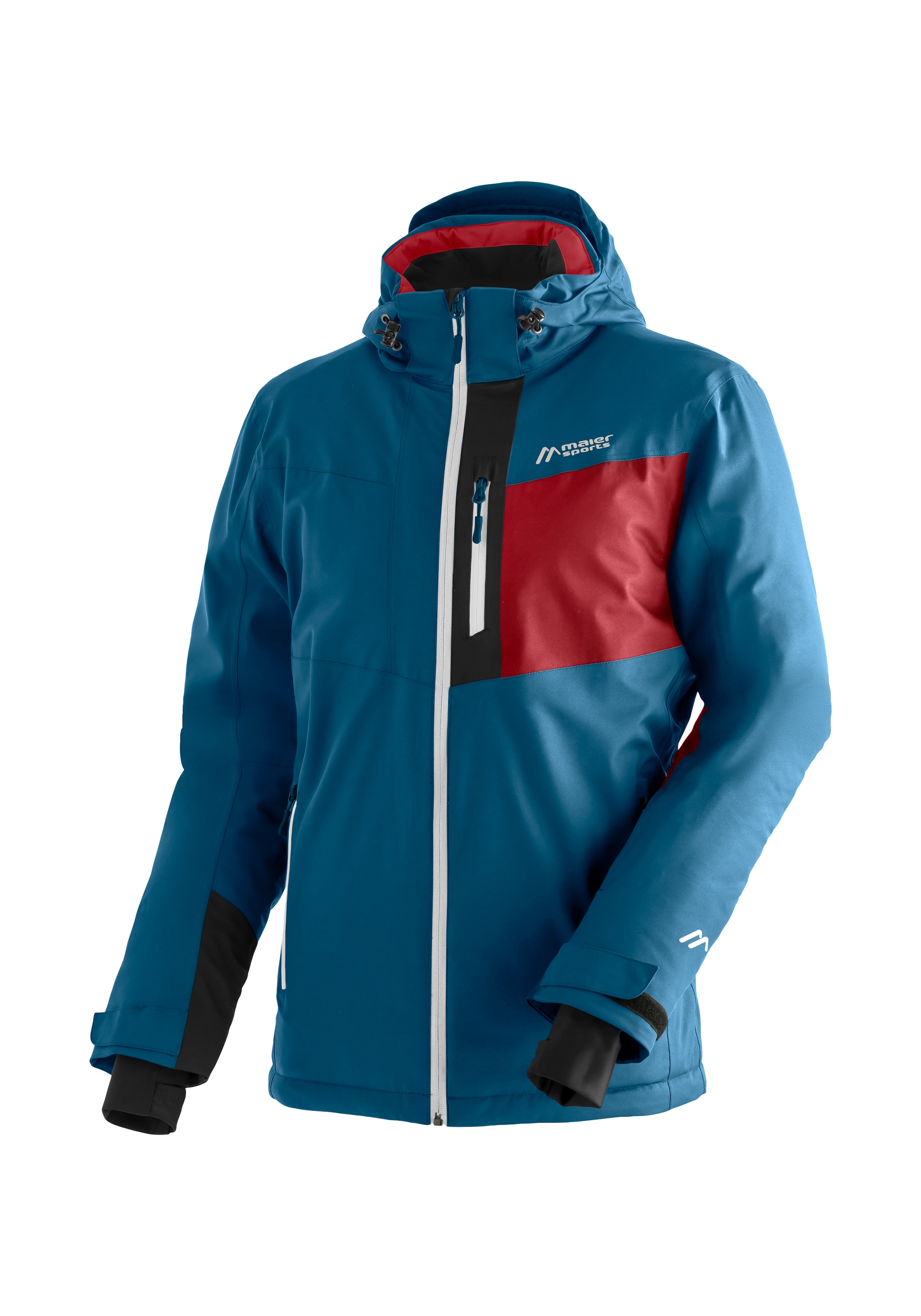 Maier Sports Skijacke »KARLEITEN M 2.0«, Herren Winterjacke, wind/wasserdicht, 3 RV-Taschen und Kapuze, Regular fit