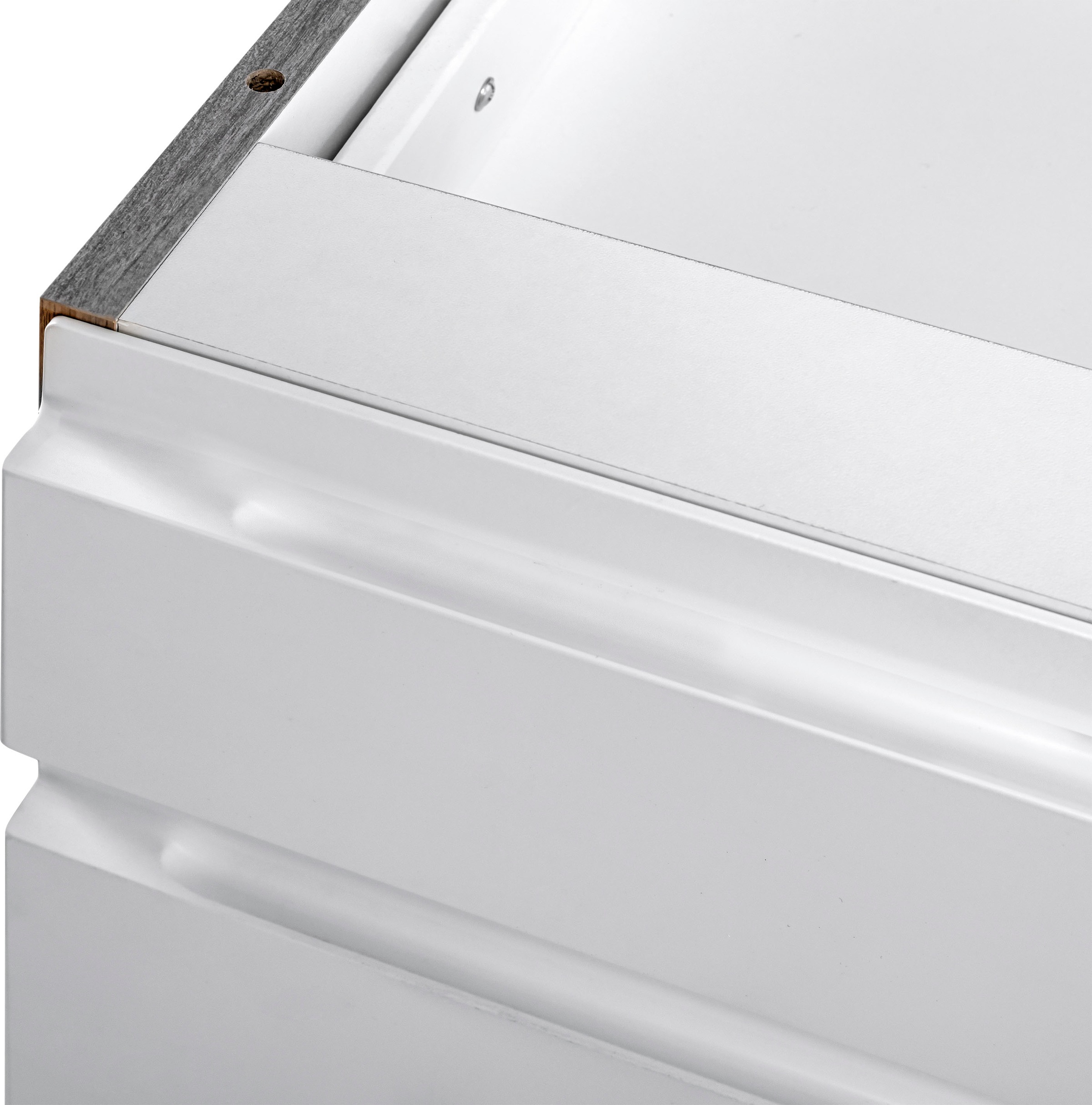 KOCHSTATION Unterschrank »KS-Bruneck« >>Bruneck<< 60 cm breit, für viel Stauraum, hochwertige MDF-Fronten