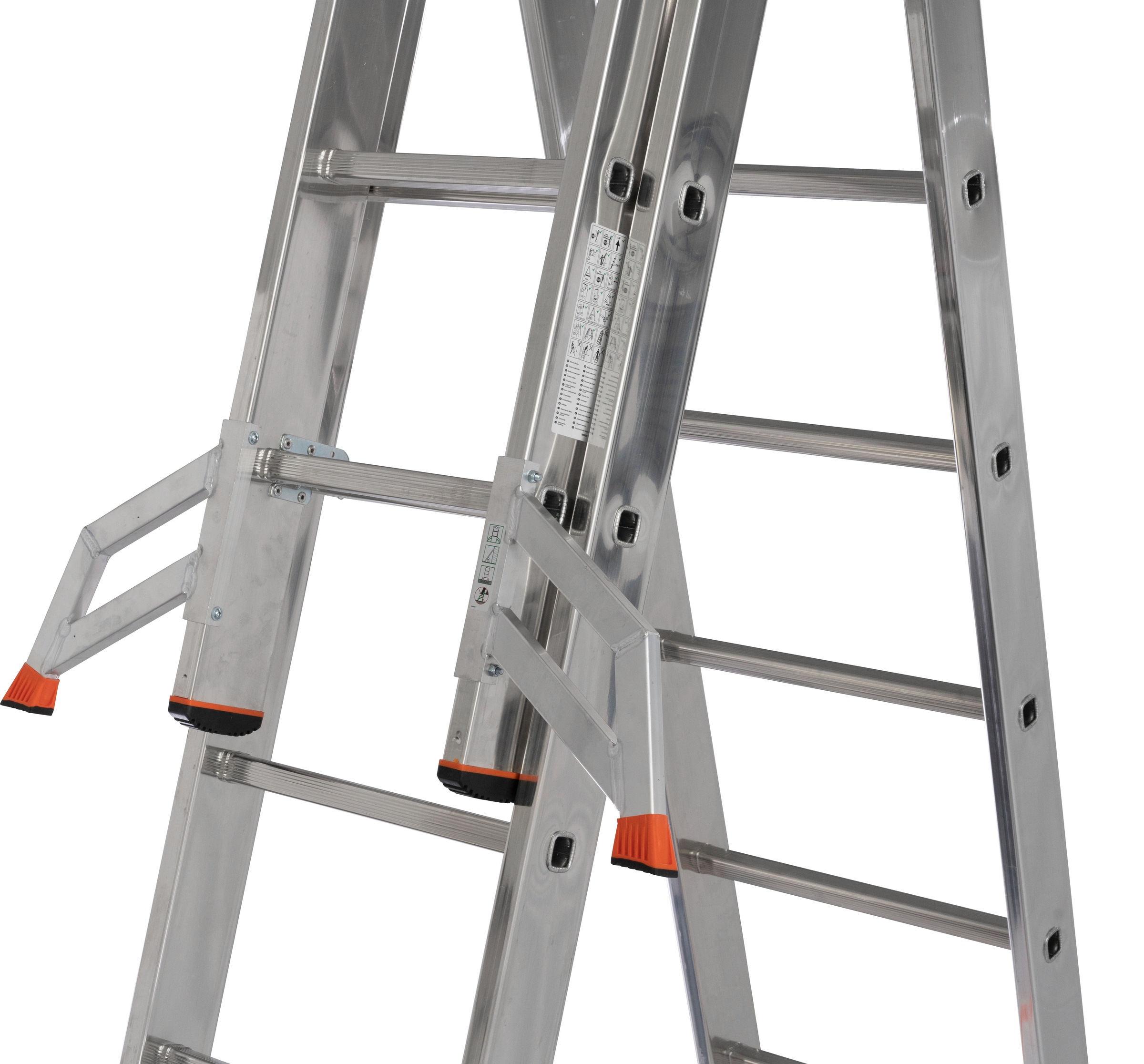 KRAUSE Vielzweckleiter »Tribilo« mit Leiternspitzen