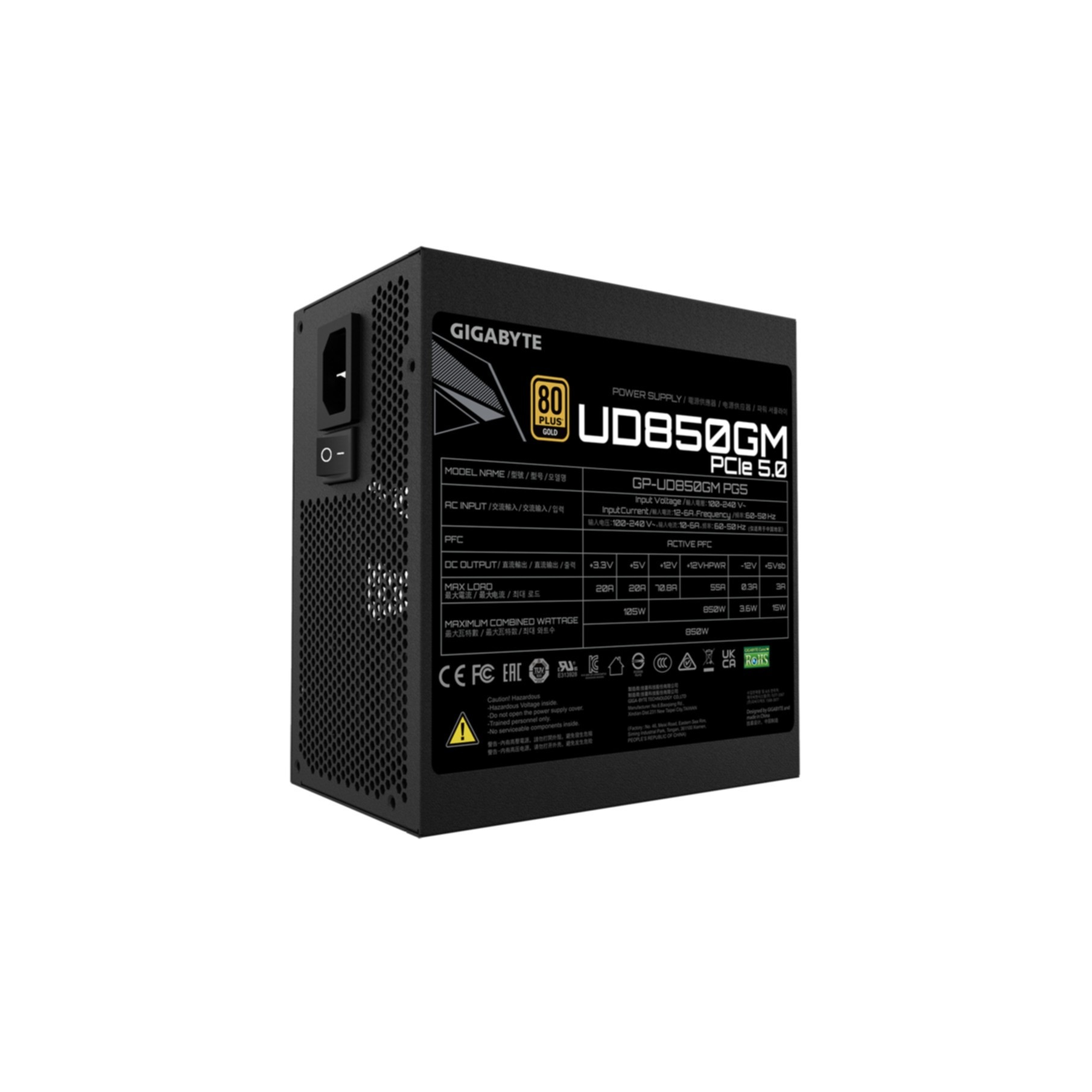 Gigabyte Netzteil »GP-UD850GM PG5«