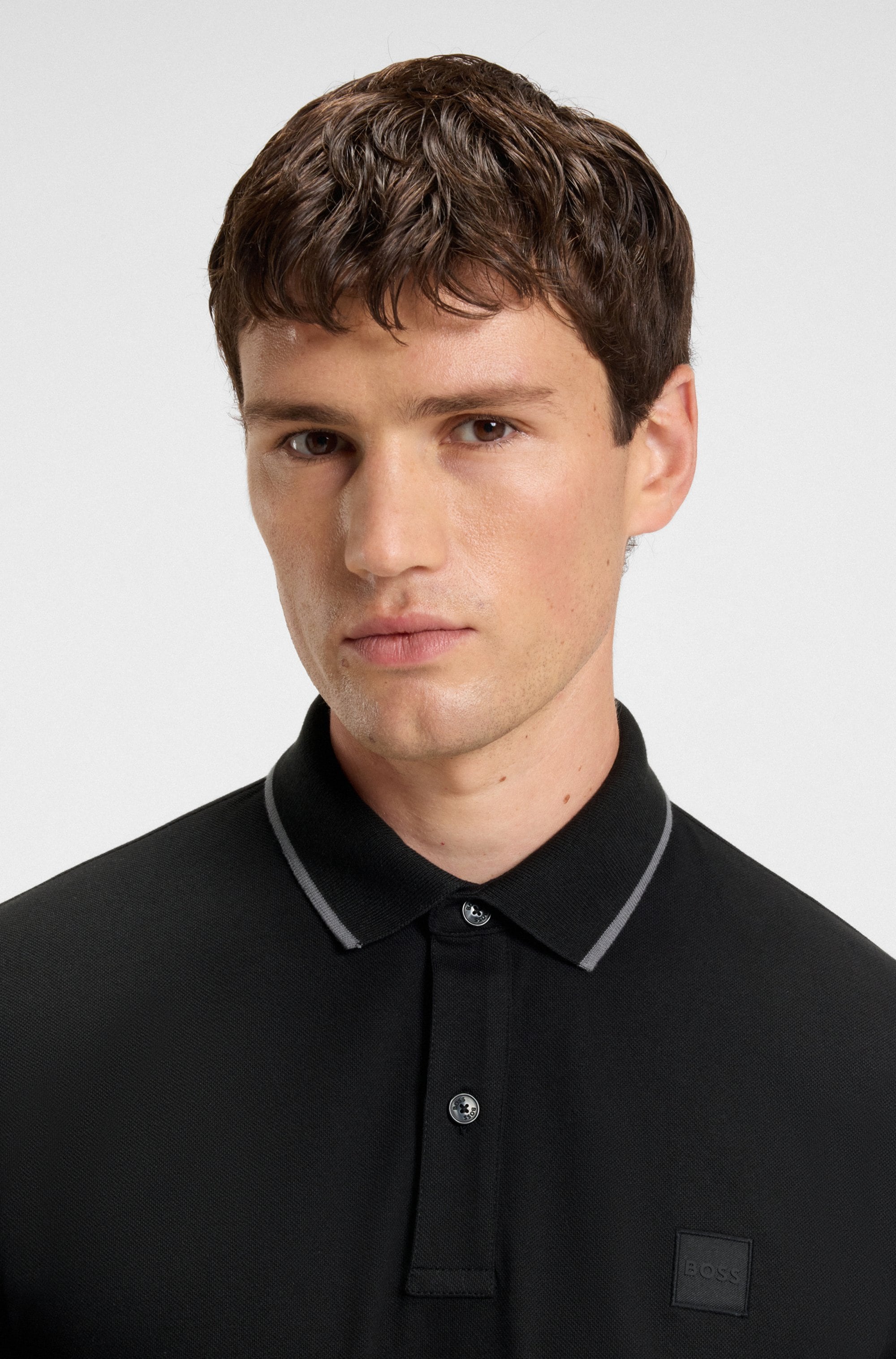 BOSS ORANGE Poloshirt »Passertip«, mit BOSS Logo-Badge