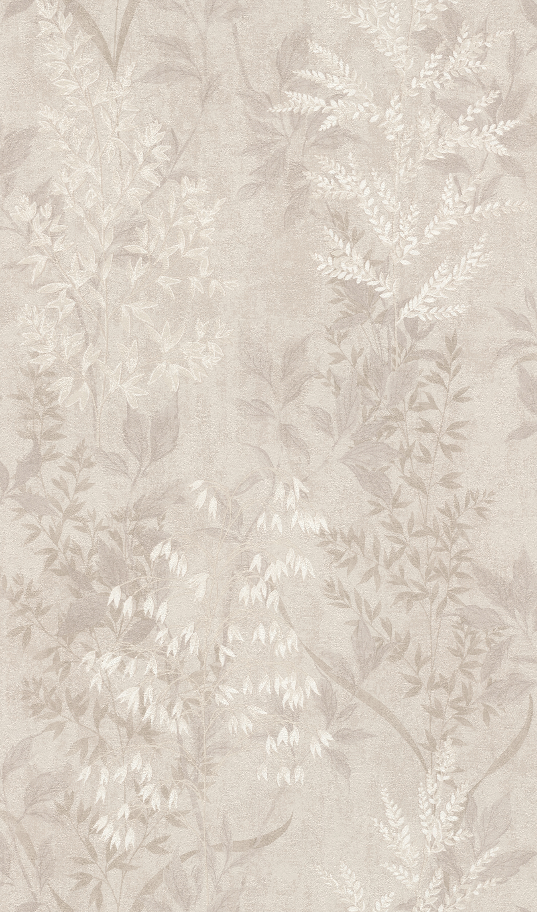 Rasch Papiertapete »mit Blattranken« botanisch strukturiert Blätter