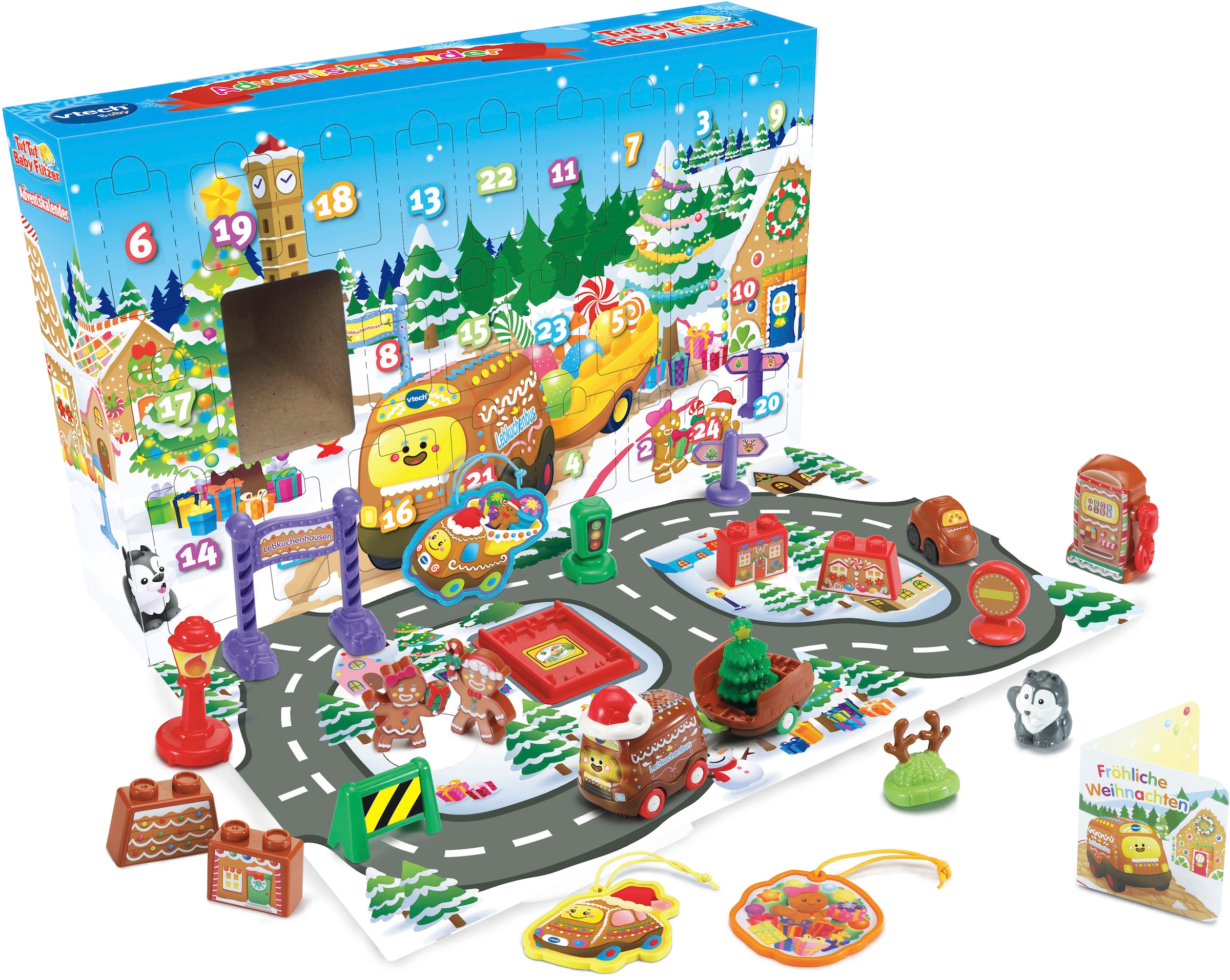 Vtech® Spielzeug-Adventskalender »Tut Tut Baby Flitzer«, ab 12 Monaten